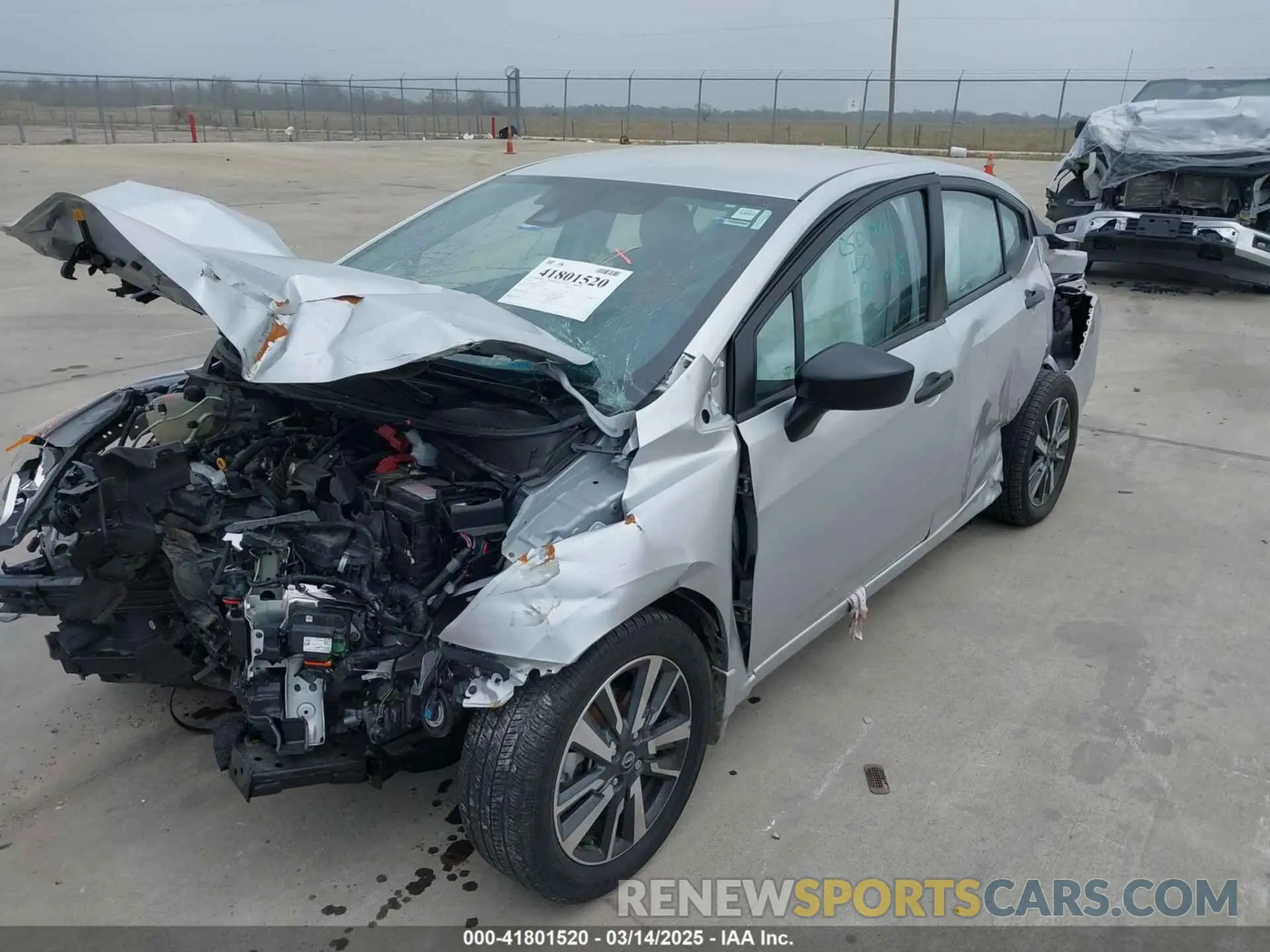 6 Photograph of a damaged car 3N1CN8DV7RL871936 NISSAN VERSA 2024