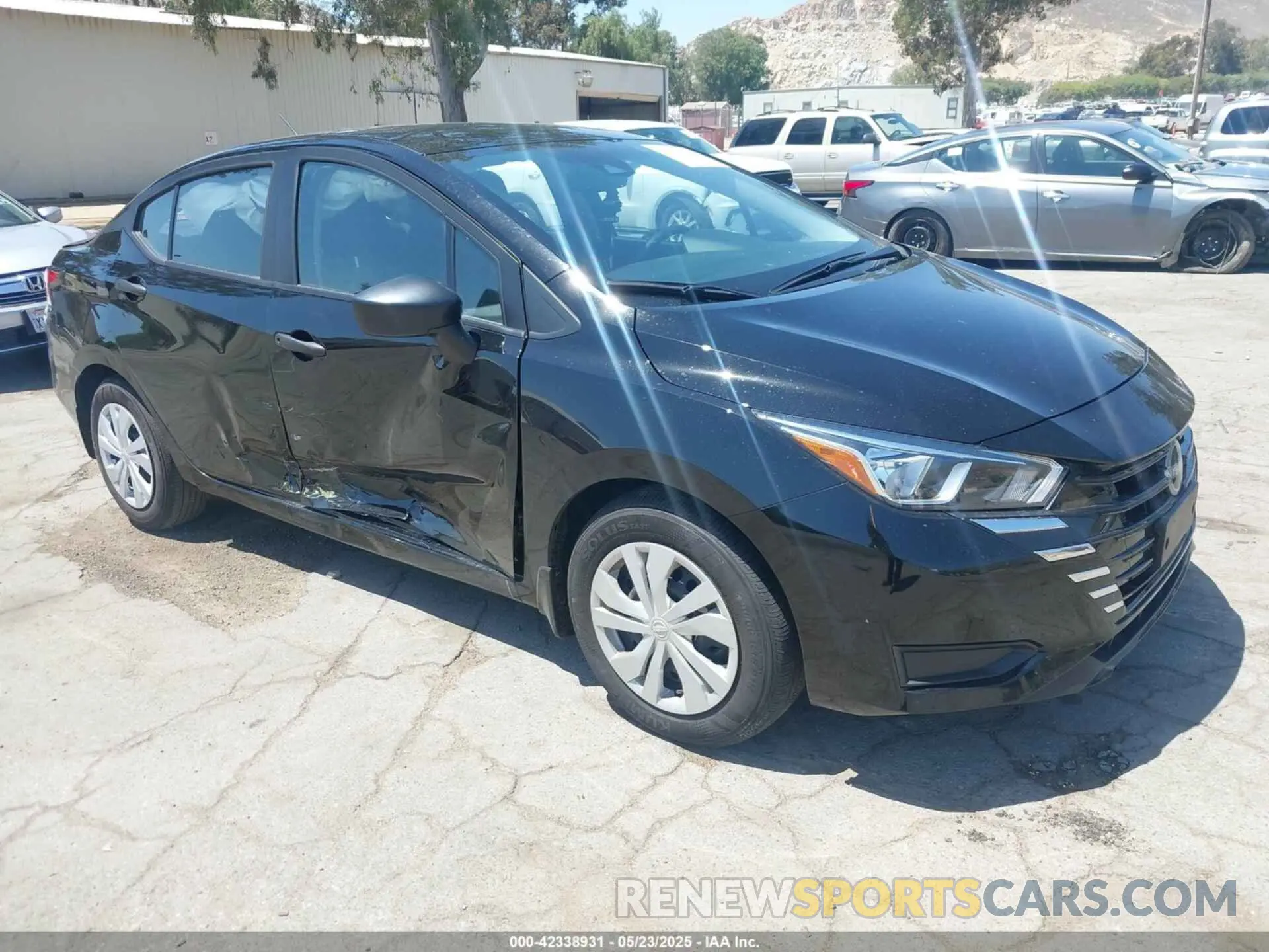 1 Photograph of a damaged car 3N1CN8DV7RL906667 NISSAN VERSA 2024