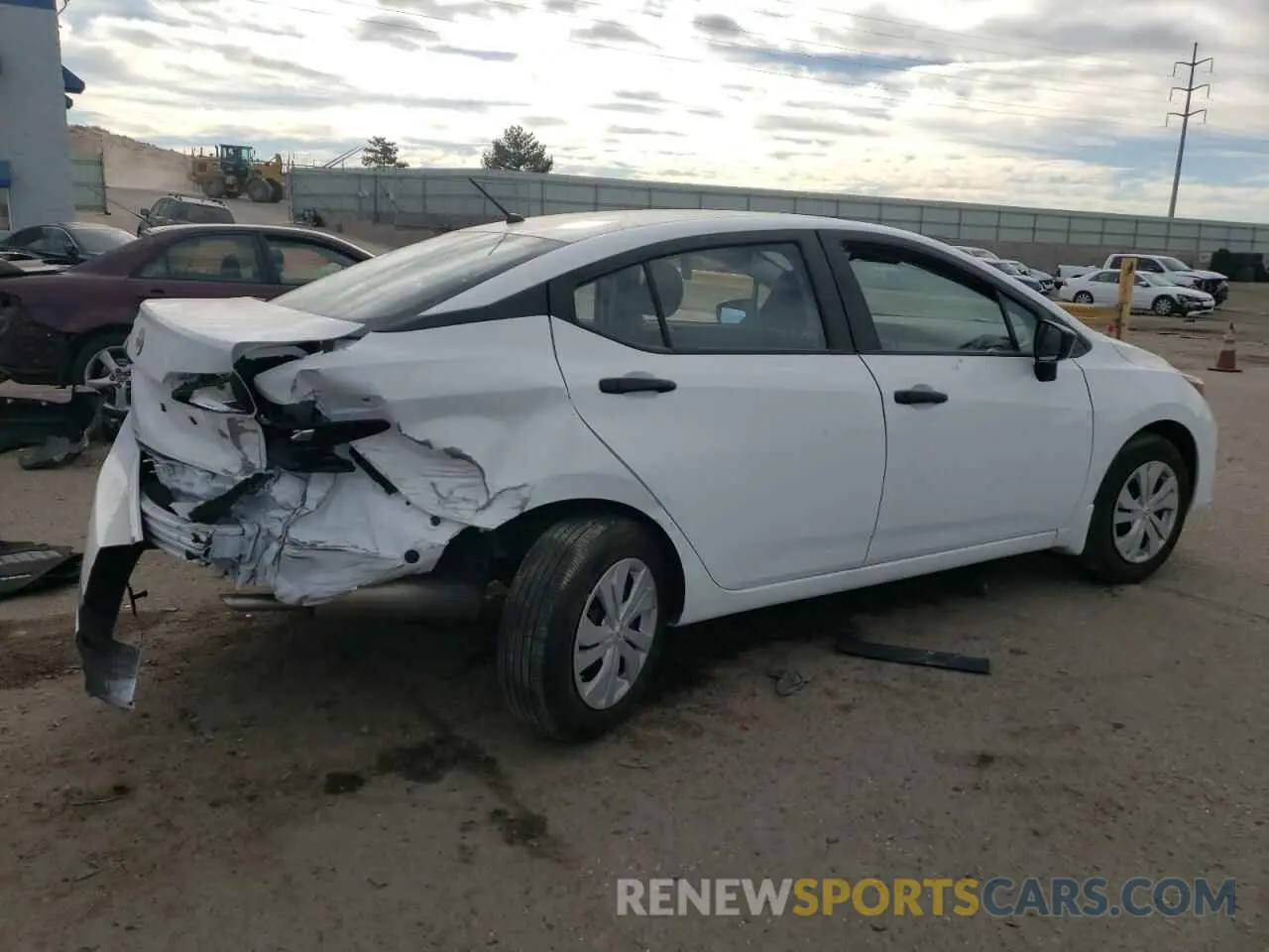 3 Photograph of a damaged car 3N1CN8DV7RL916163 NISSAN VERSA 2024
