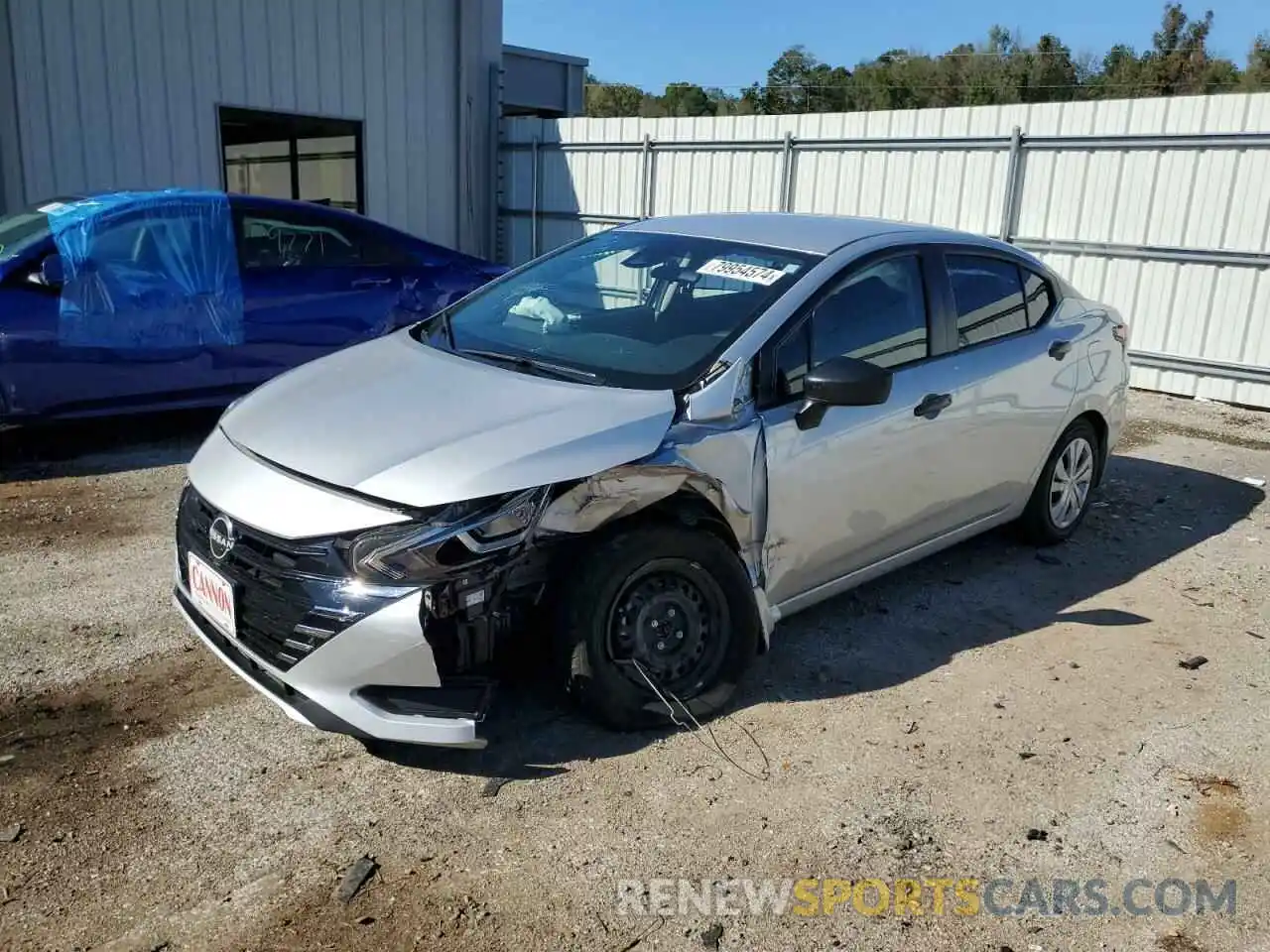 1 Photograph of a damaged car 3N1CN8DV8RL818470 NISSAN VERSA 2024