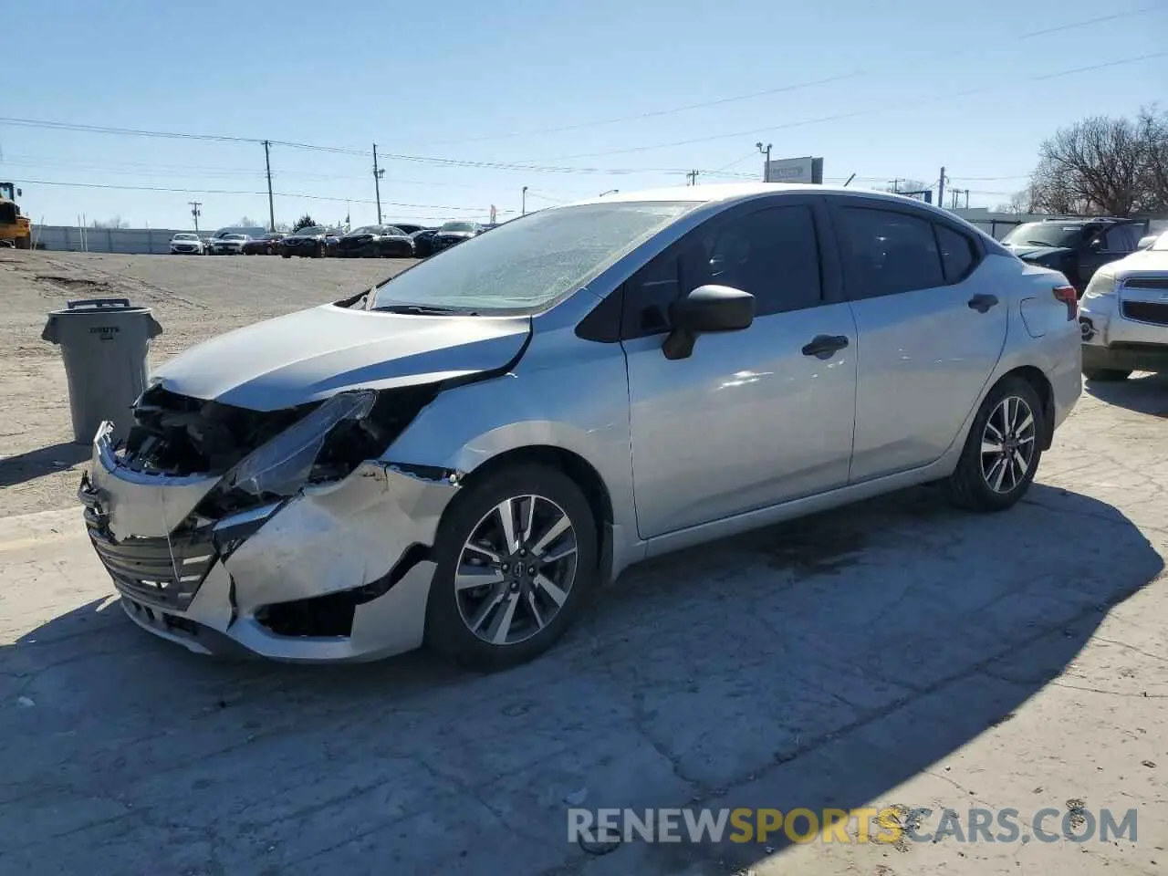 1 Photograph of a damaged car 3N1CN8DV8RL847581 NISSAN VERSA 2024