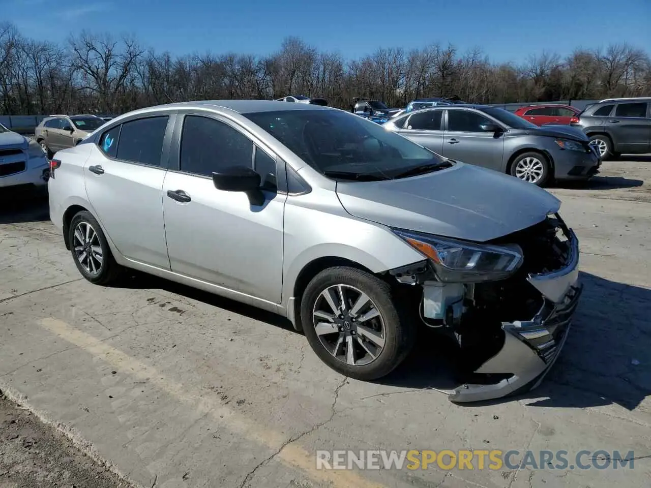 4 Photograph of a damaged car 3N1CN8DV8RL847581 NISSAN VERSA 2024