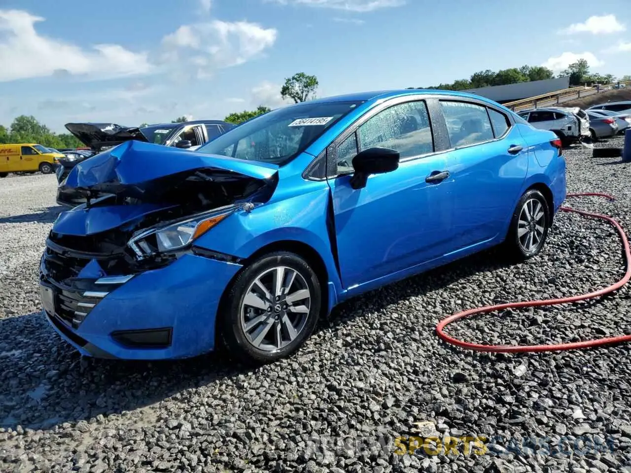 1 Photograph of a damaged car 3N1CN8DV8RL849203 NISSAN VERSA 2024