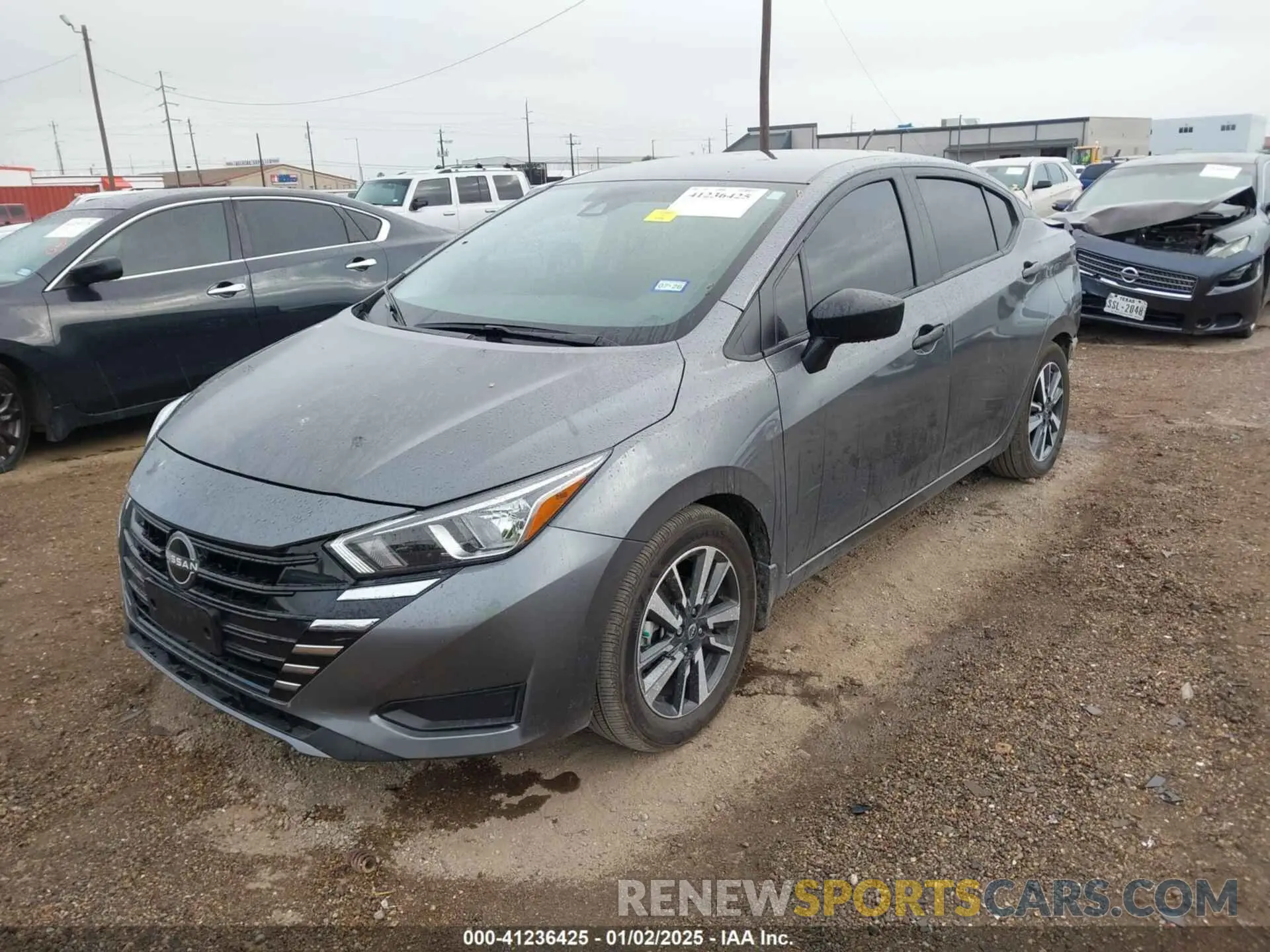 2 Photograph of a damaged car 3N1CN8DV8RL869435 NISSAN VERSA 2024