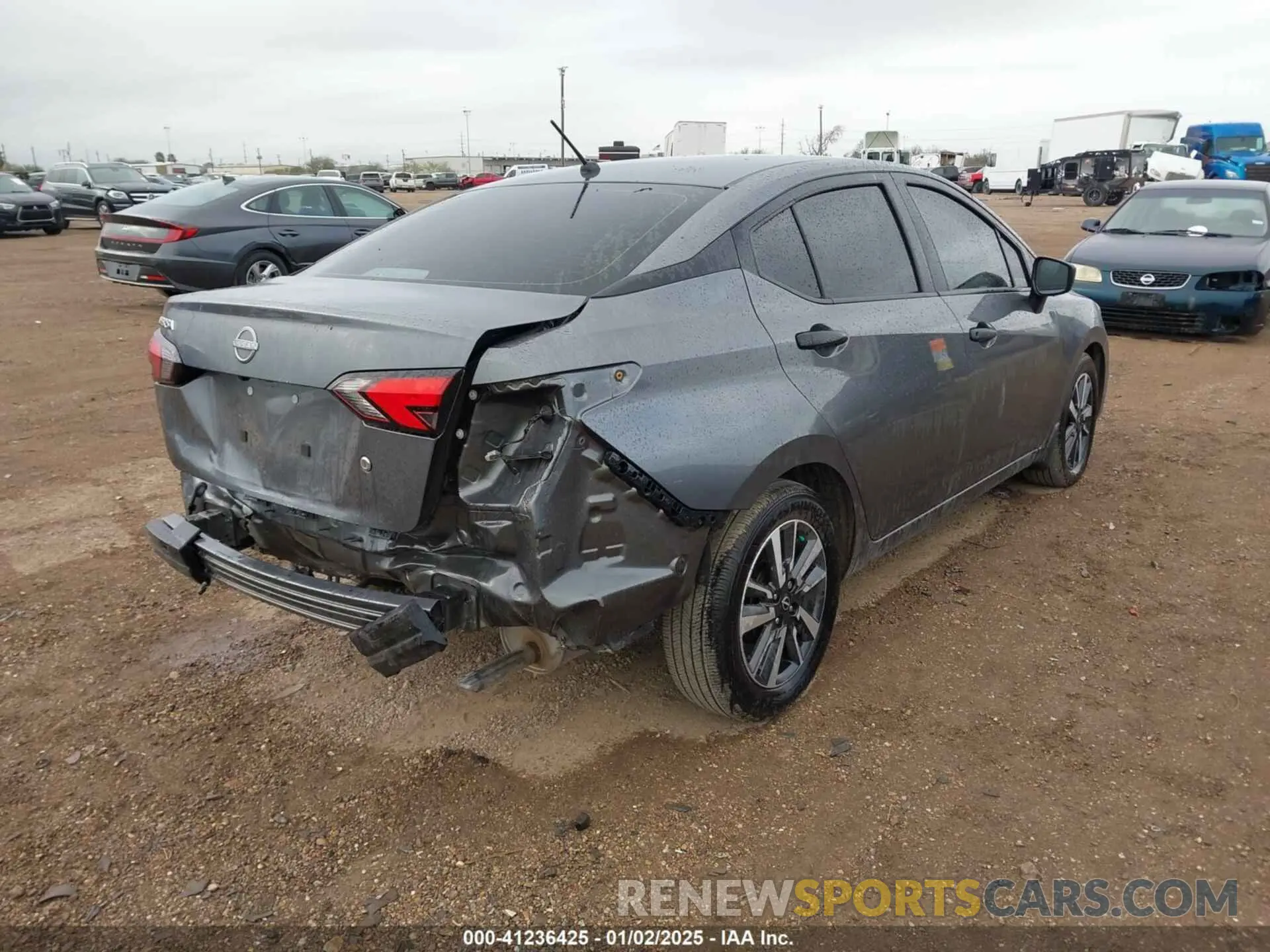 4 Photograph of a damaged car 3N1CN8DV8RL869435 NISSAN VERSA 2024