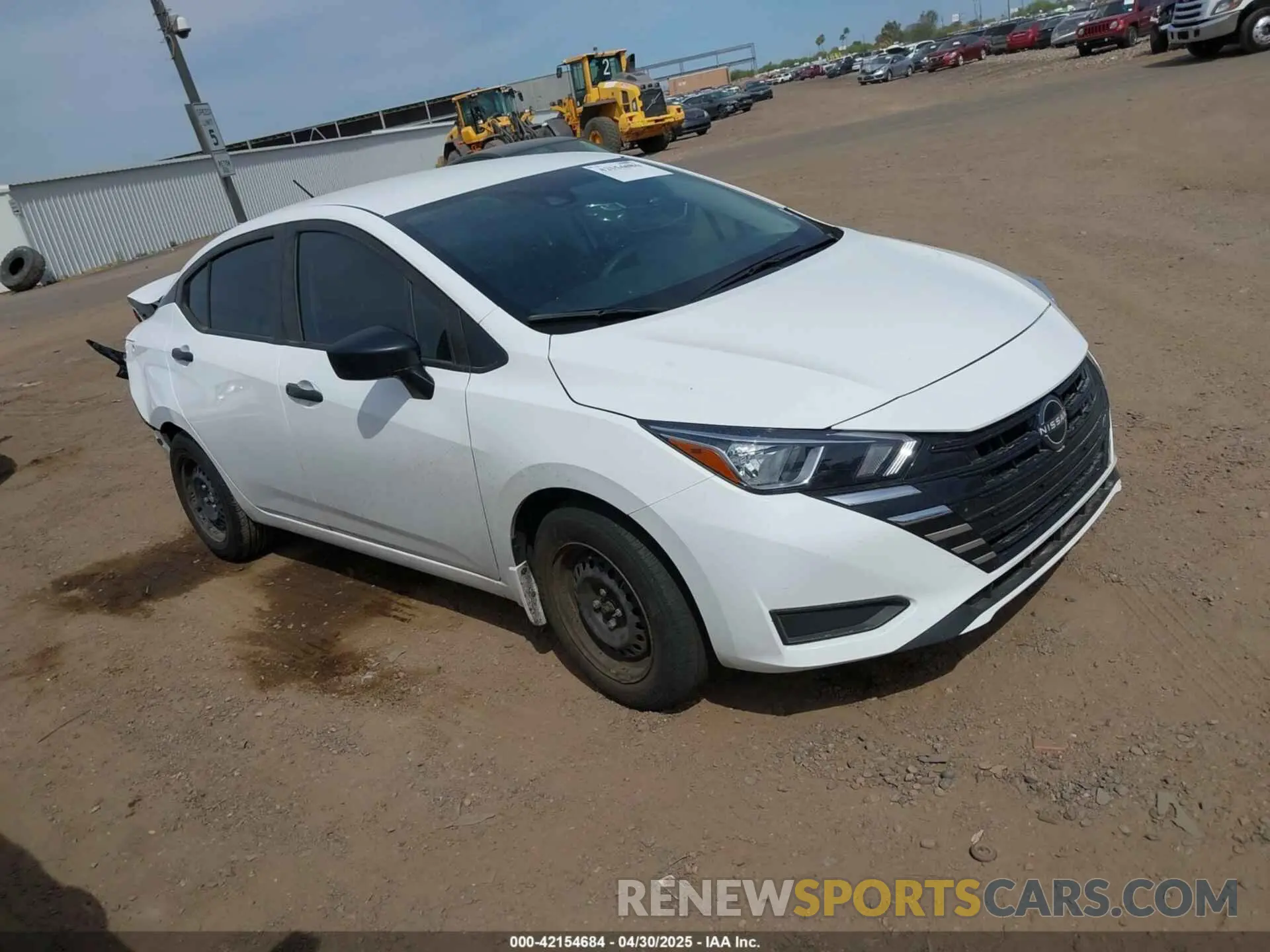 1 Photograph of a damaged car 3N1CN8DV8RL885439 NISSAN VERSA 2024