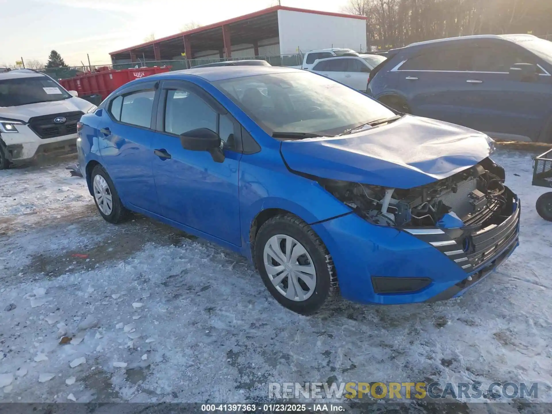 1 Photograph of a damaged car 3N1CN8DV8RL917435 NISSAN VERSA 2024