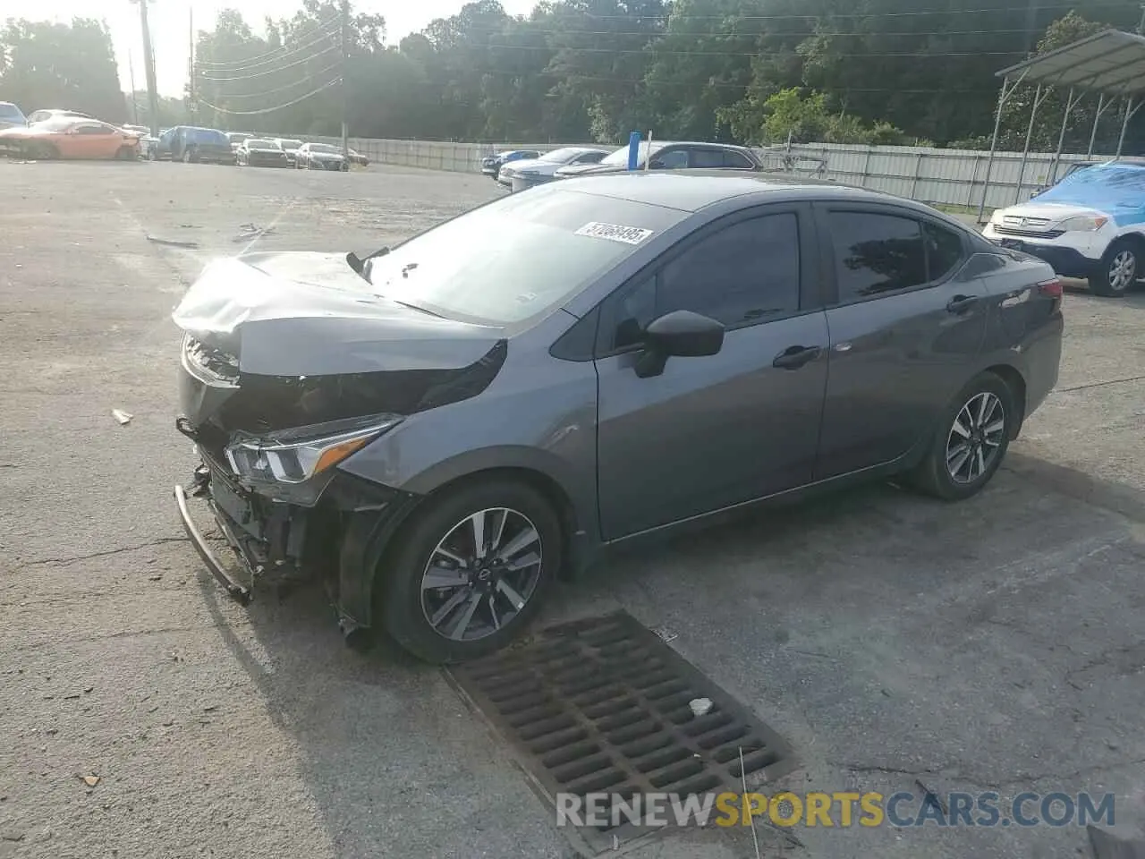 1 Photograph of a damaged car 3N1CN8DV8RL917483 NISSAN VERSA 2024
