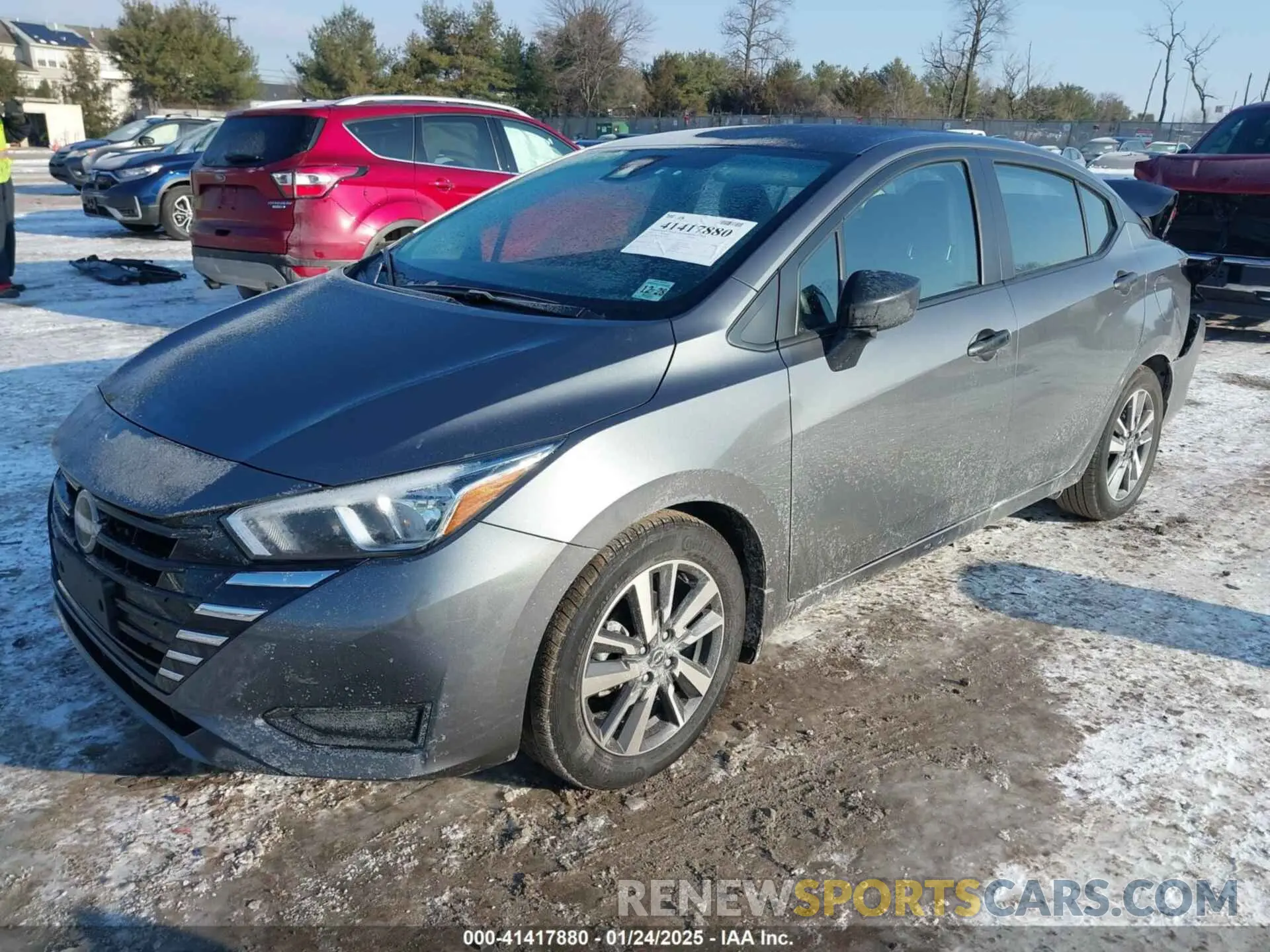 2 Photograph of a damaged car 3N1CN8DV9RL818476 NISSAN VERSA 2024