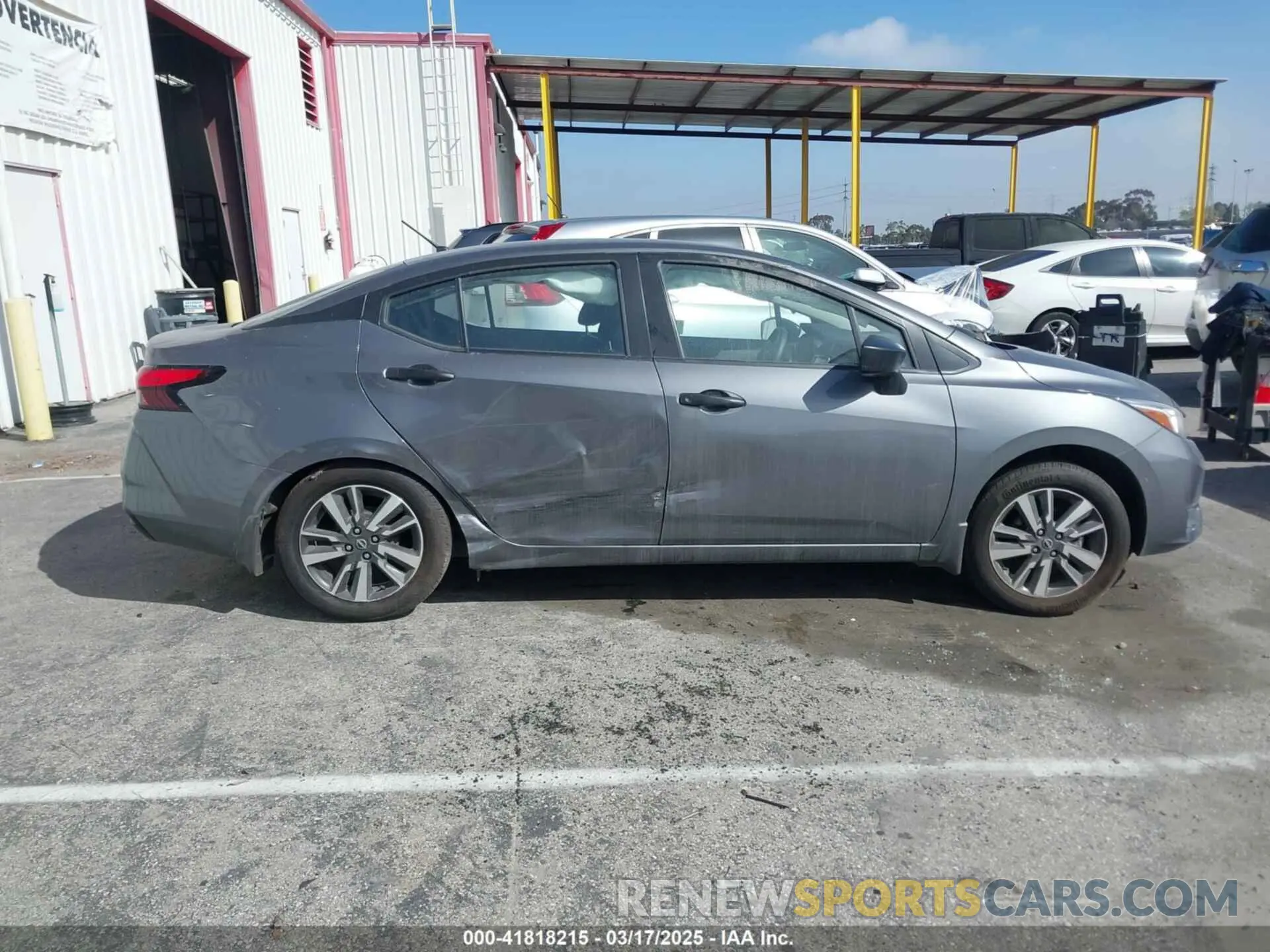 13 Photograph of a damaged car 3N1CN8DV9RL818963 NISSAN VERSA 2024