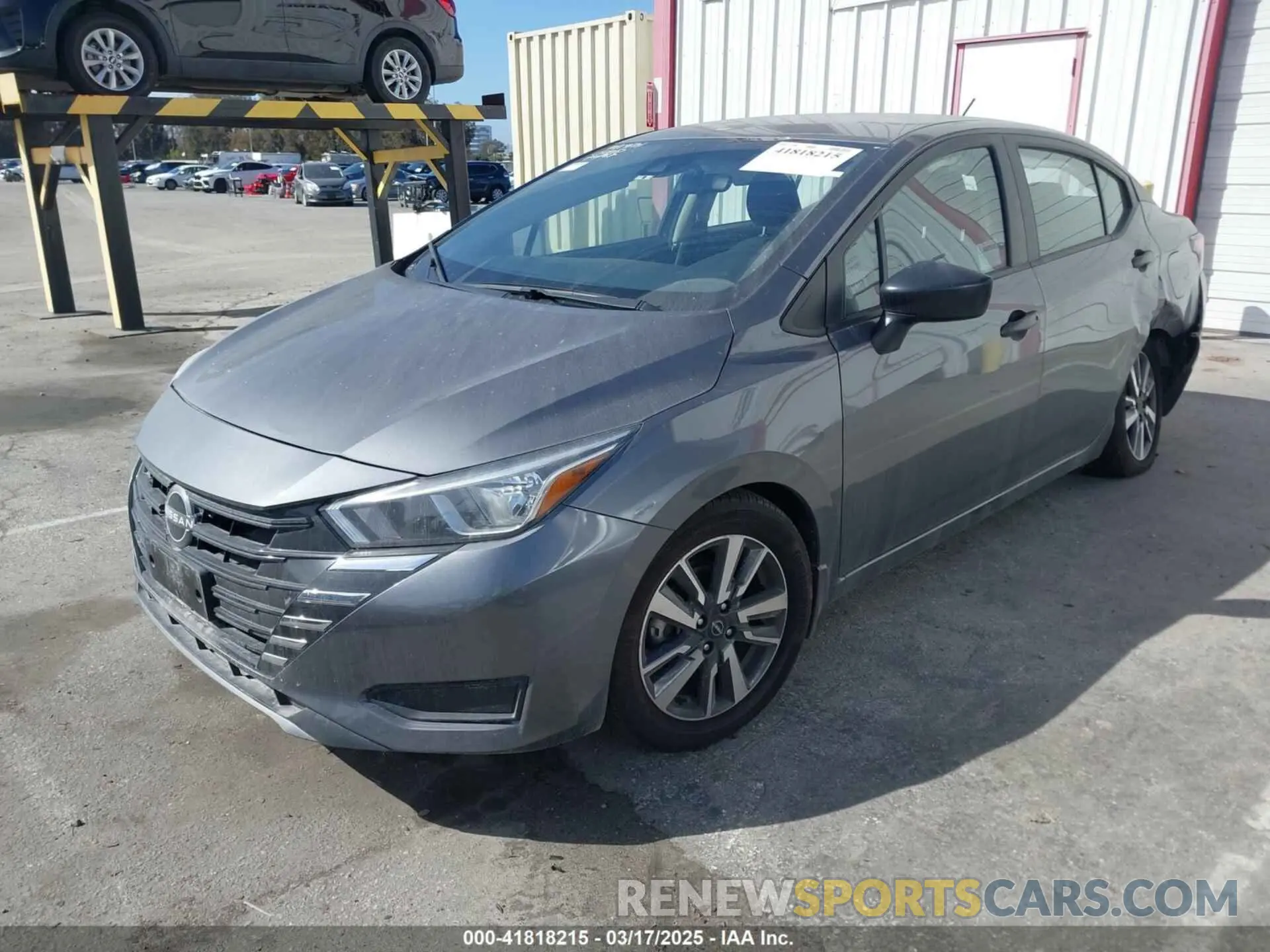 2 Photograph of a damaged car 3N1CN8DV9RL818963 NISSAN VERSA 2024