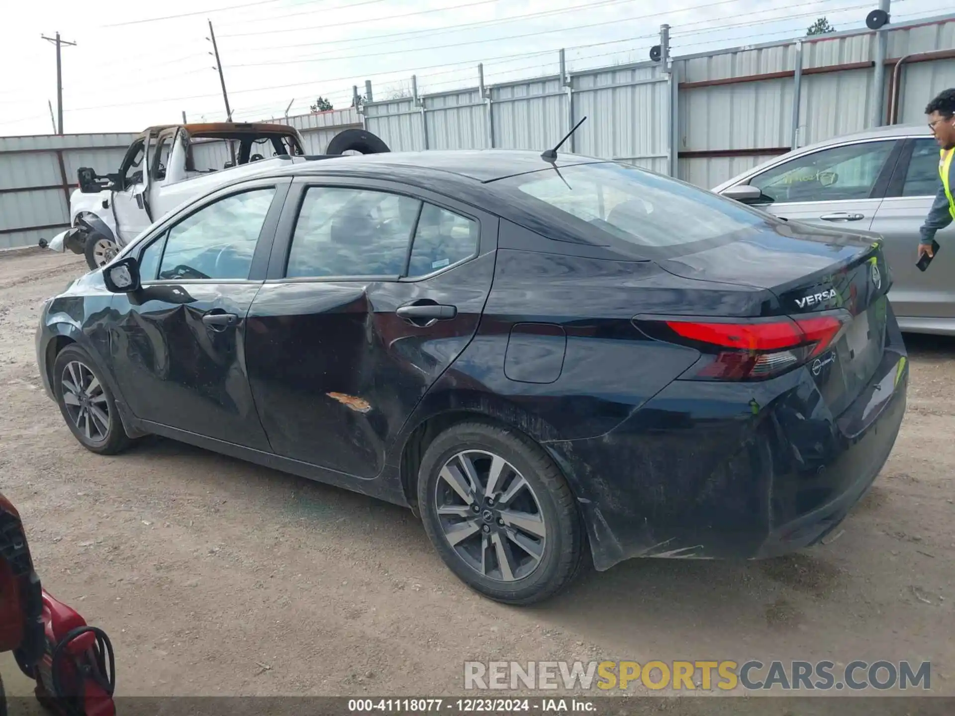 14 Photograph of a damaged car 3N1CN8DV9RL819613 NISSAN VERSA 2024