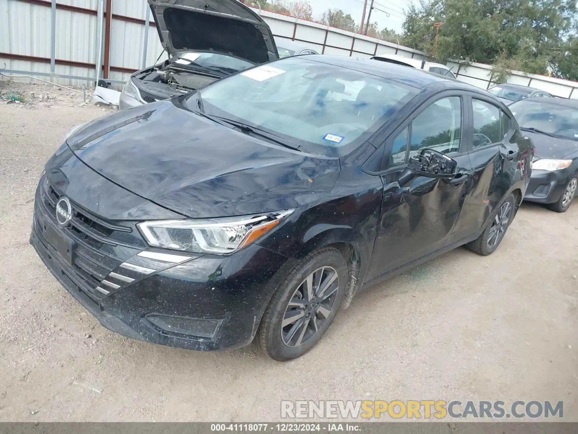 2 Photograph of a damaged car 3N1CN8DV9RL819613 NISSAN VERSA 2024