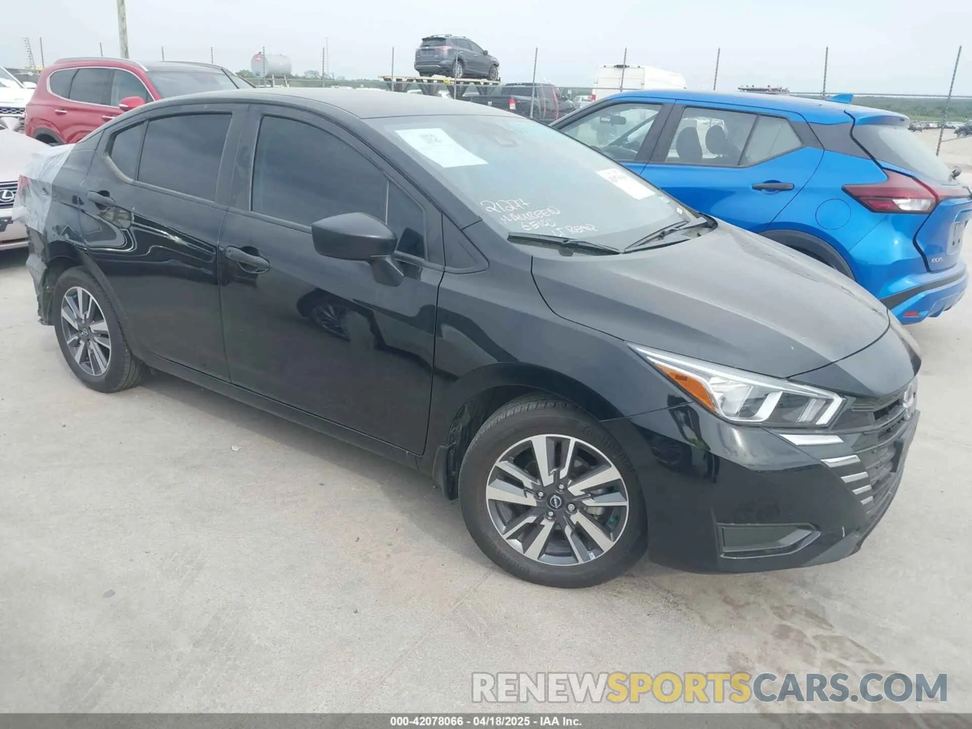 1 Photograph of a damaged car 3N1CN8DV9RL837447 NISSAN VERSA 2024