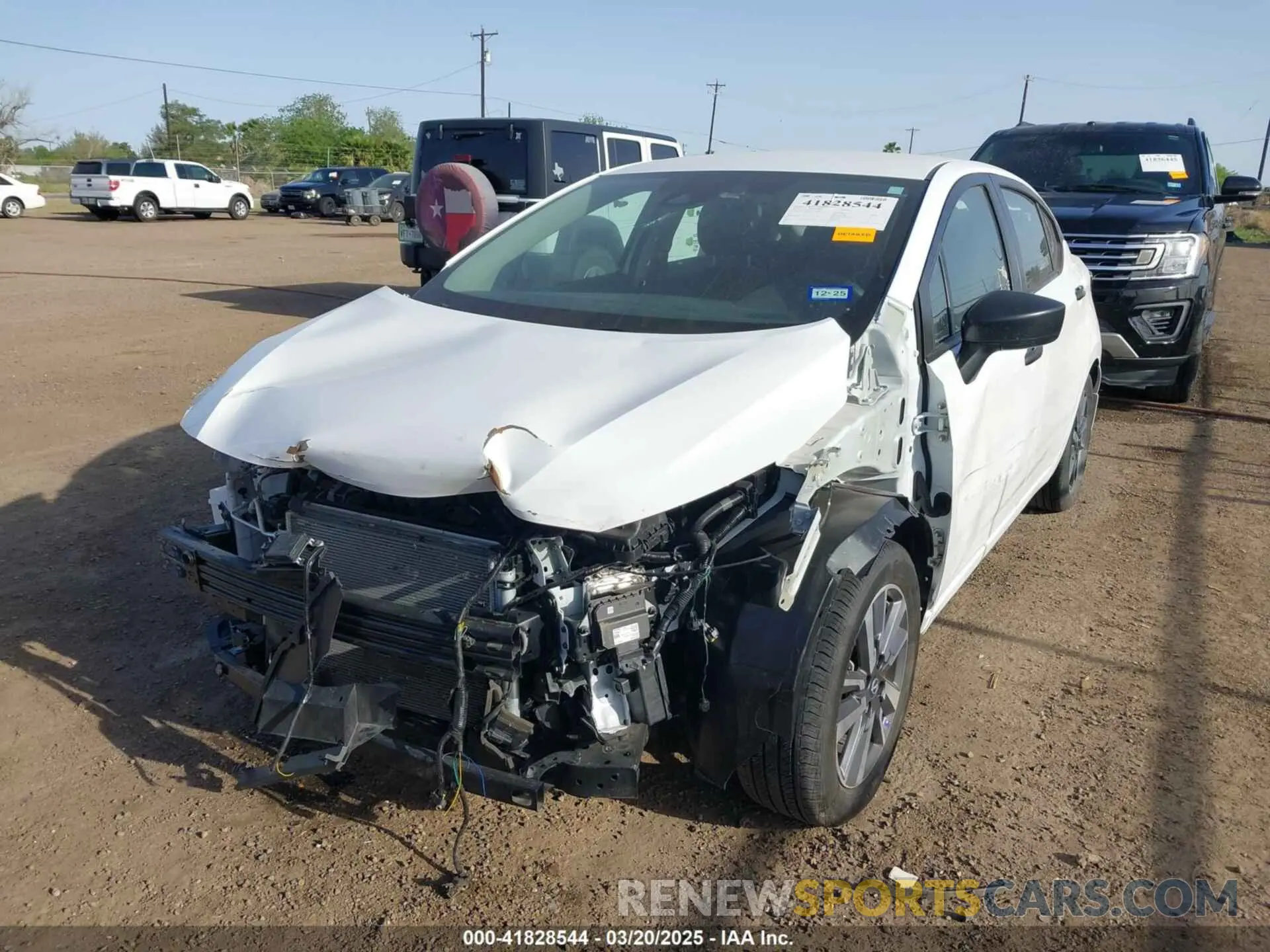 6 Photograph of a damaged car 3N1CN8DV9RL841370 NISSAN VERSA 2024