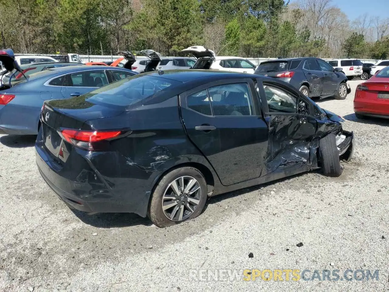 3 Photograph of a damaged car 3N1CN8DV9RL872747 NISSAN VERSA 2024