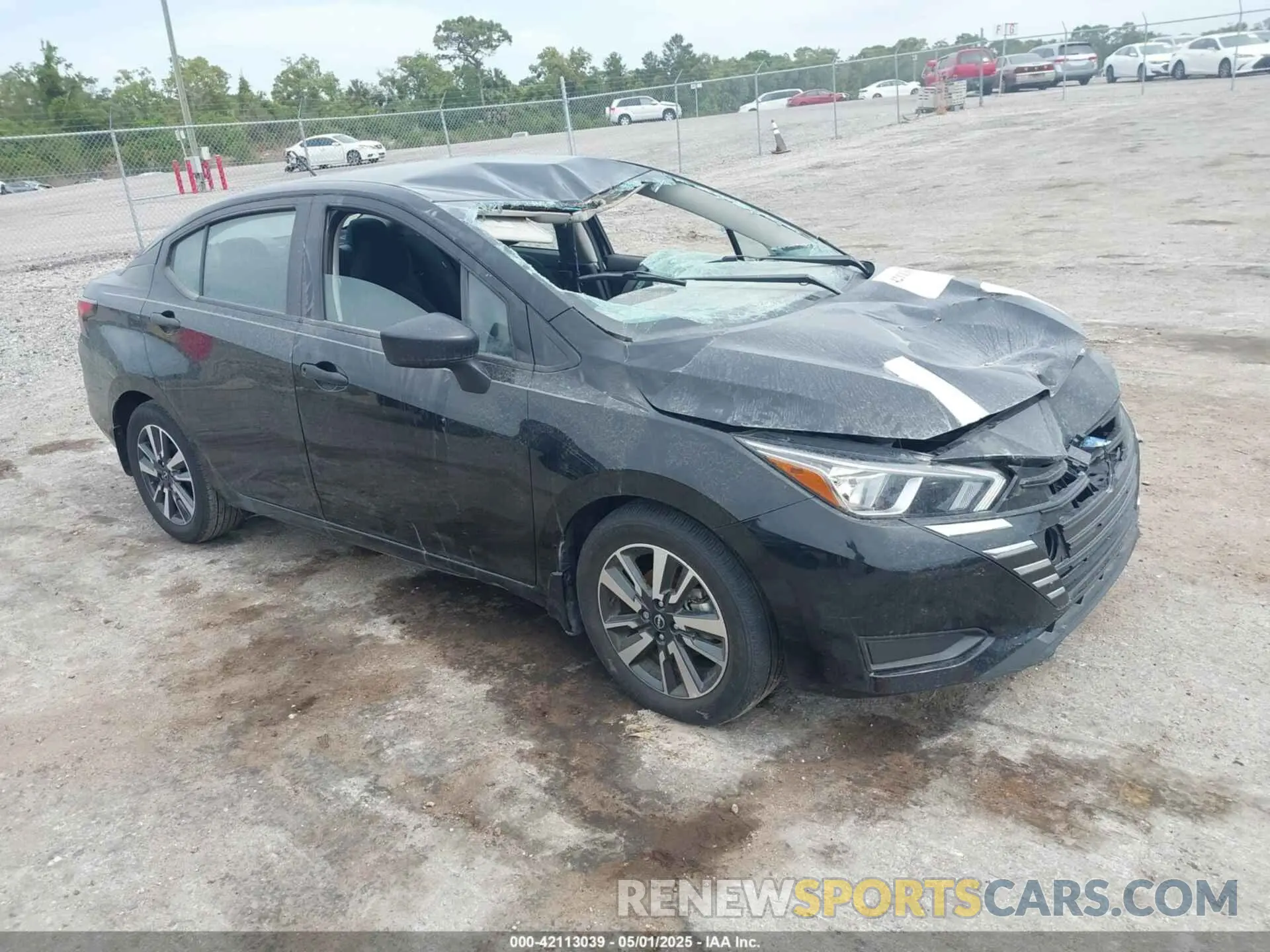 1 Photograph of a damaged car 3N1CN8DV9RL872828 NISSAN VERSA 2024