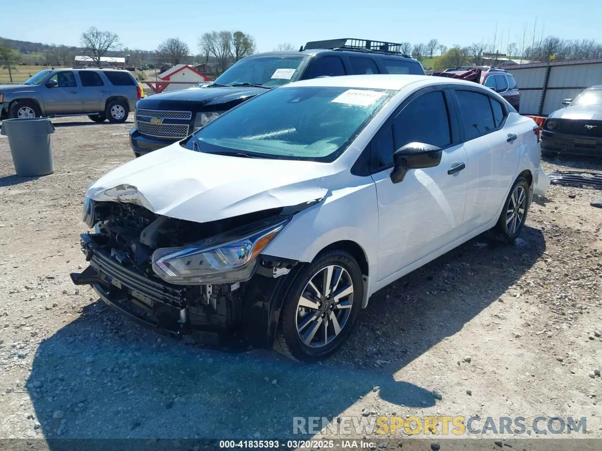 2 Photograph of a damaged car 3N1CN8DV9RL919453 NISSAN VERSA 2024