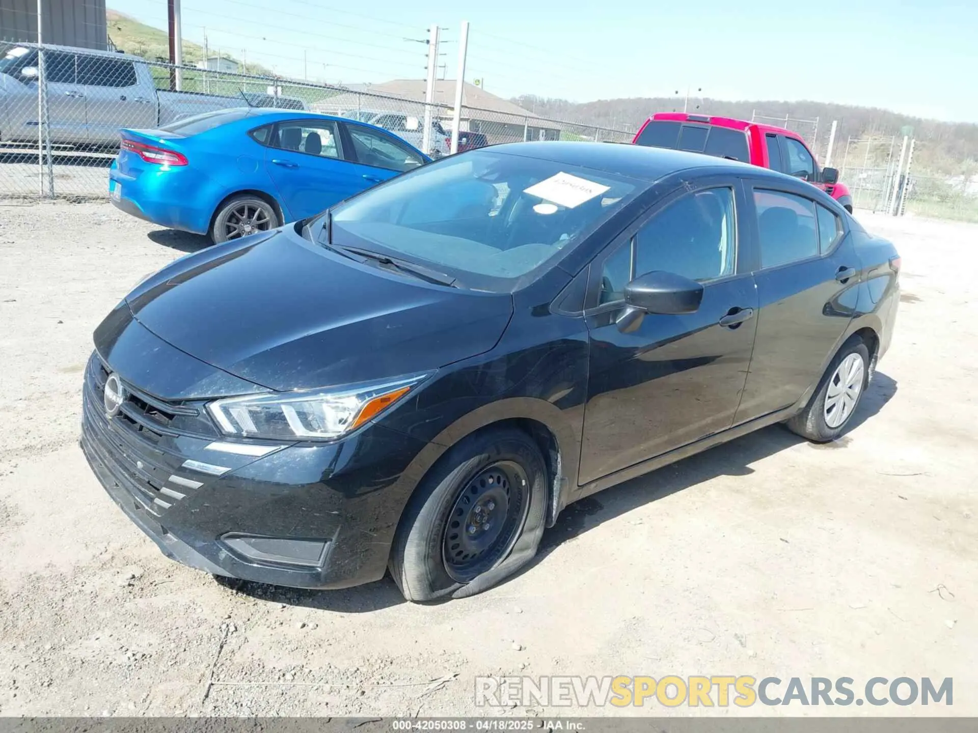 2 Photograph of a damaged car 3N1CN8DVXRL878444 NISSAN VERSA 2024