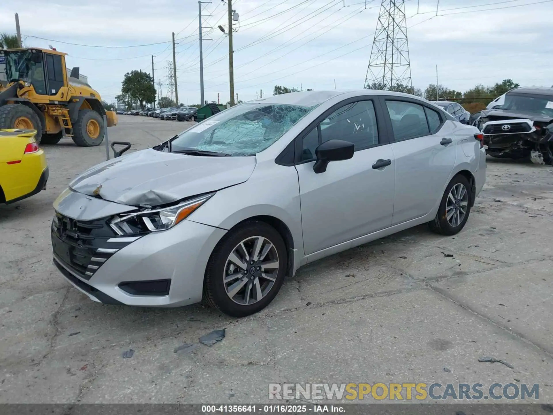 2 Photograph of a damaged car 3N1CN8DVXRL878556 NISSAN VERSA 2024