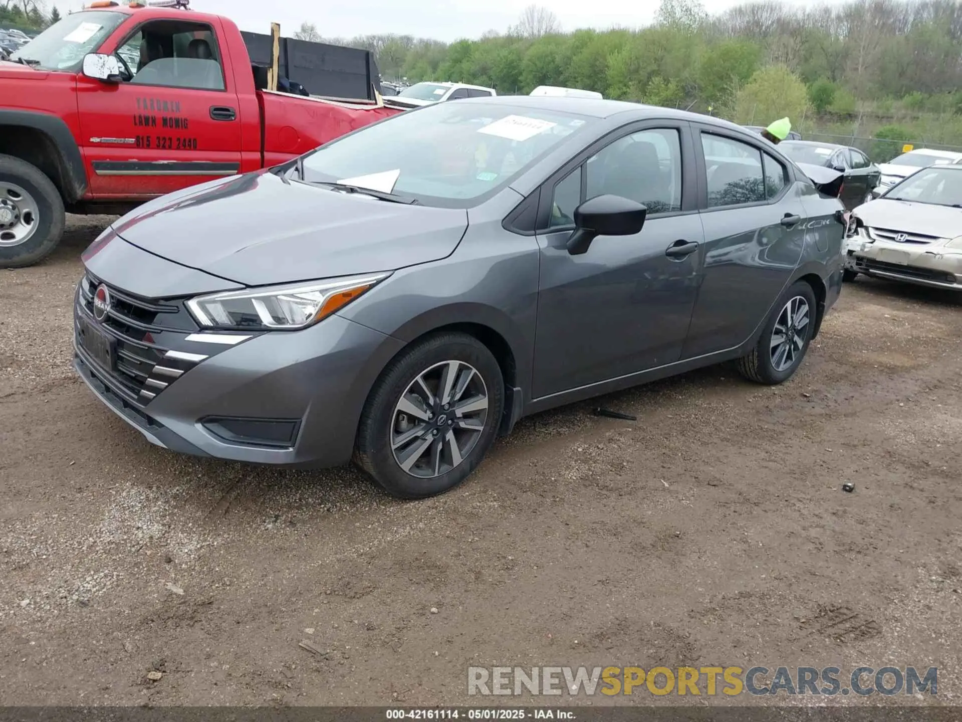 2 Photograph of a damaged car 3N1CN8DVXRL895275 NISSAN VERSA 2024