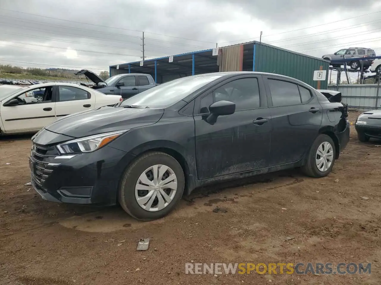 1 Photograph of a damaged car 3N1CN8DVXRL899200 NISSAN VERSA 2024