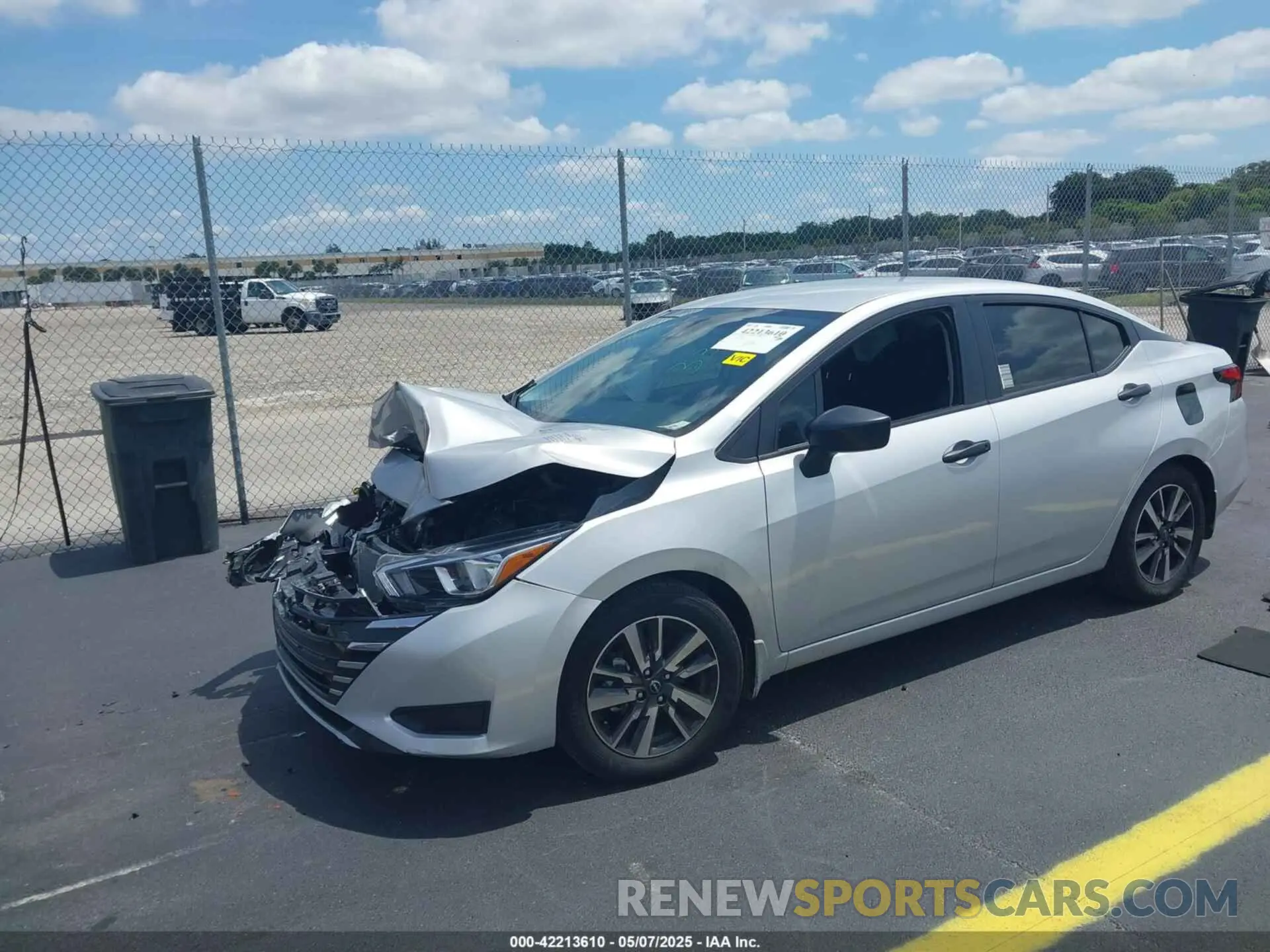 2 Photograph of a damaged car 3N1CN8DVXRL905478 NISSAN VERSA 2024