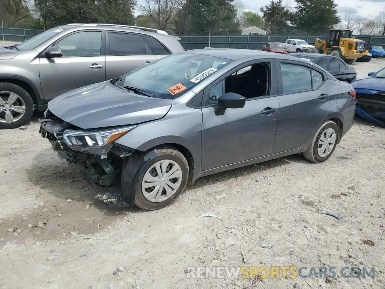 1 Photograph of a damaged car 3N1CN8DVXRL930378 NISSAN VERSA 2024