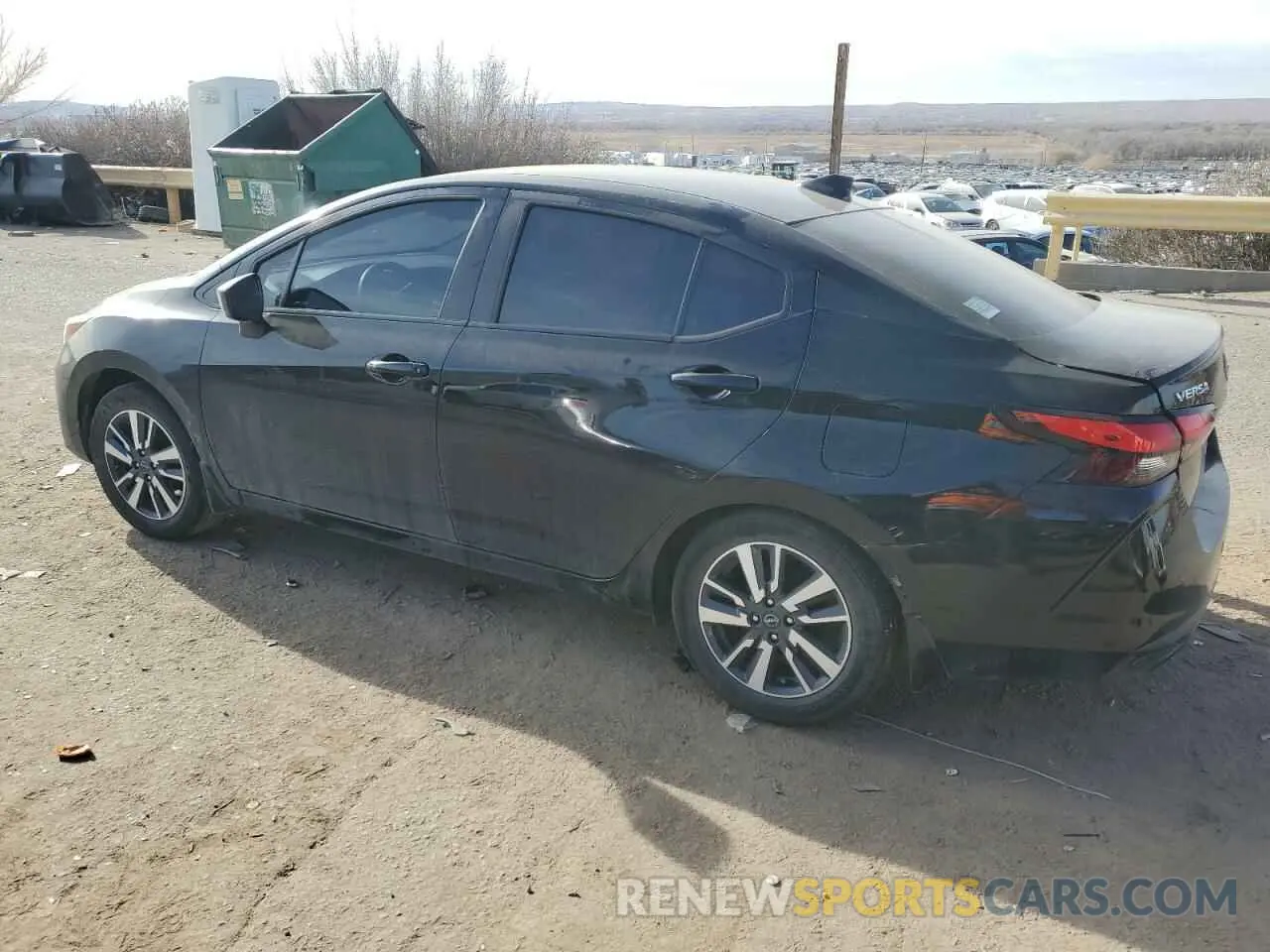 2 Photograph of a damaged car 3N1CN8EV0RL866432 NISSAN VERSA 2024