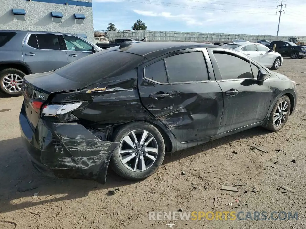 3 Photograph of a damaged car 3N1CN8EV0RL866432 NISSAN VERSA 2024