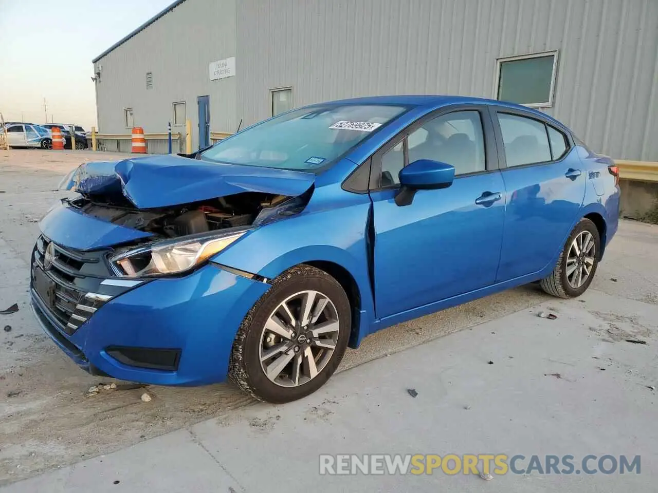 1 Photograph of a damaged car 3N1CN8EV0RL878984 NISSAN VERSA 2024