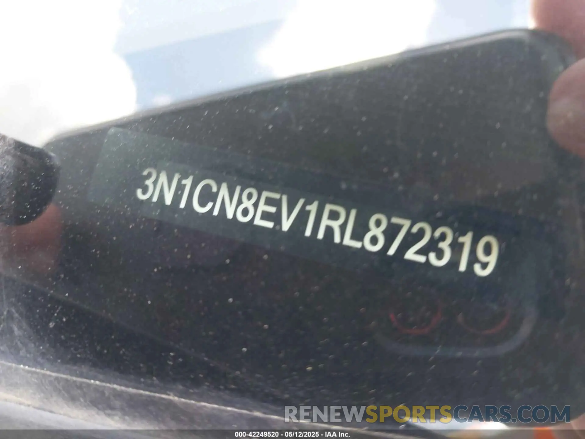9 Photograph of a damaged car 3N1CN8EV1RL872319 NISSAN VERSA 2024