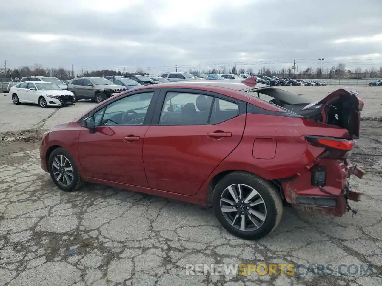 2 Photograph of a damaged car 3N1CN8EV1RL908235 NISSAN VERSA 2024