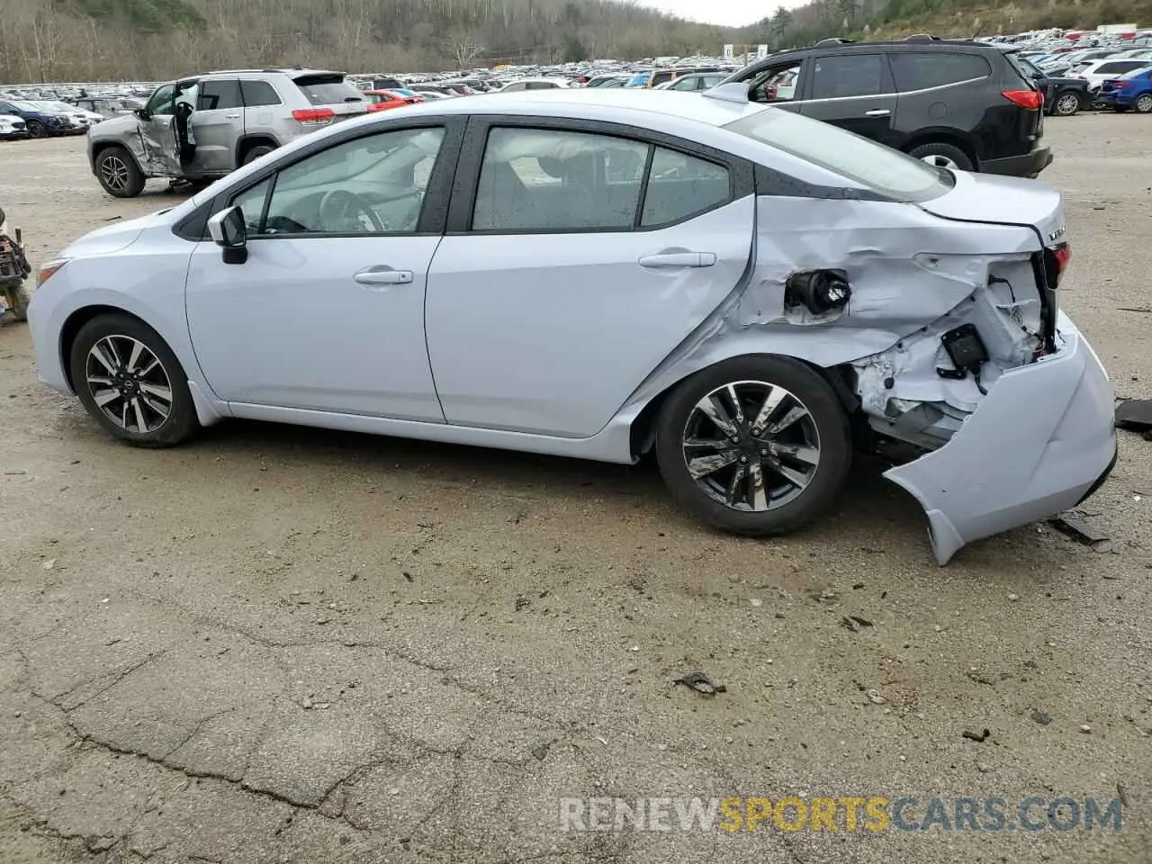 2 Photograph of a damaged car 3N1CN8EV2RL819094 NISSAN VERSA 2024