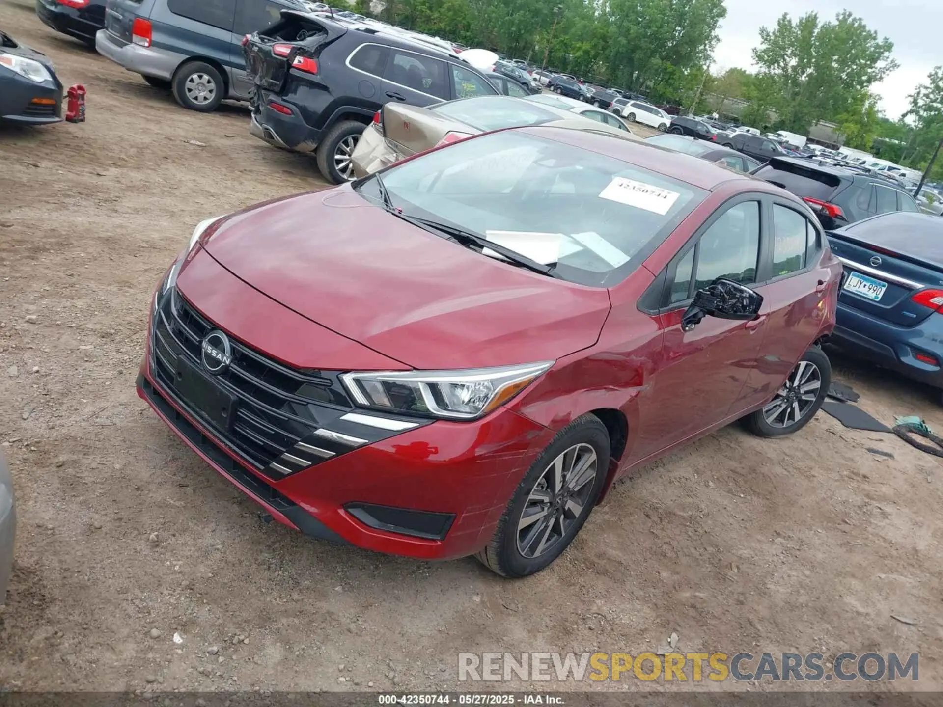 2 Photograph of a damaged car 3N1CN8EV2RL917199 NISSAN VERSA 2024