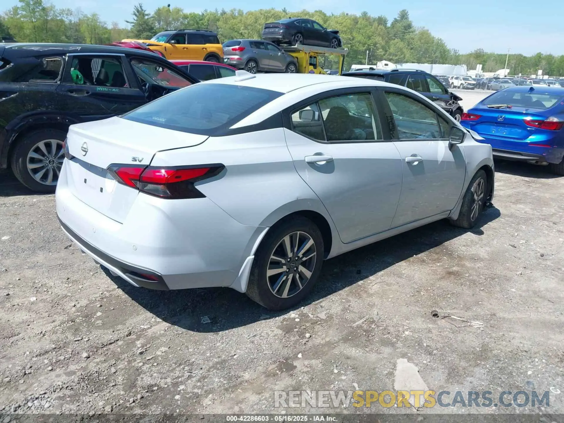 4 Photograph of a damaged car 3N1CN8EV3RL825311 NISSAN VERSA 2024