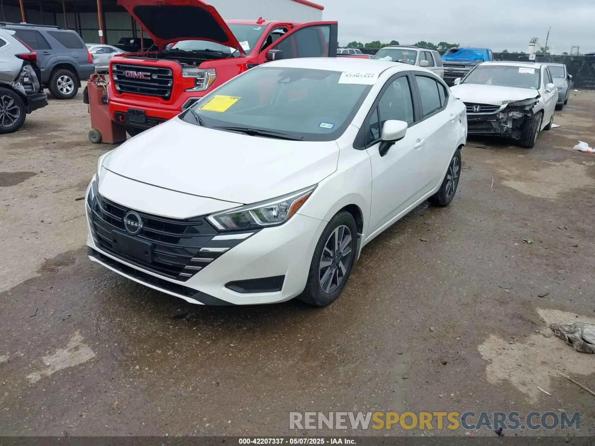 2 Photograph of a damaged car 3N1CN8EV4RL883086 NISSAN VERSA 2024