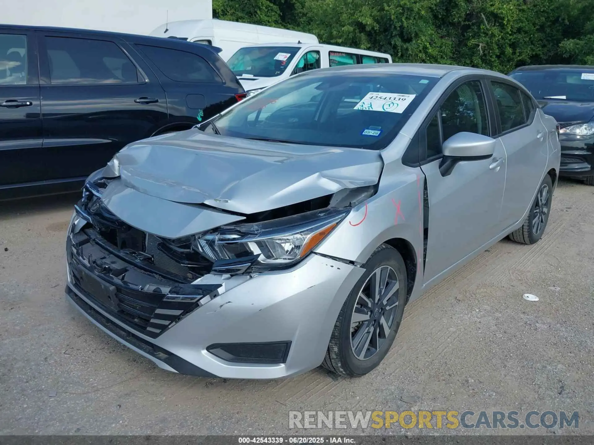 2 Photograph of a damaged car 3N1CN8EV4RL902767 NISSAN VERSA 2024