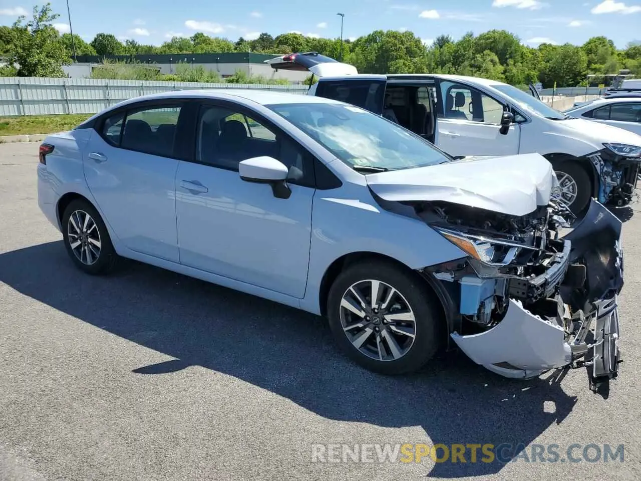 4 Photograph of a damaged car 3N1CN8EV6RL901684 NISSAN VERSA 2024