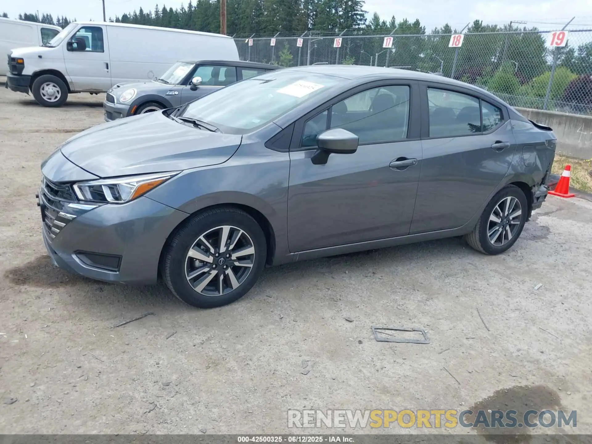 2 Photograph of a damaged car 3N1CN8EV6RL910272 NISSAN VERSA 2024