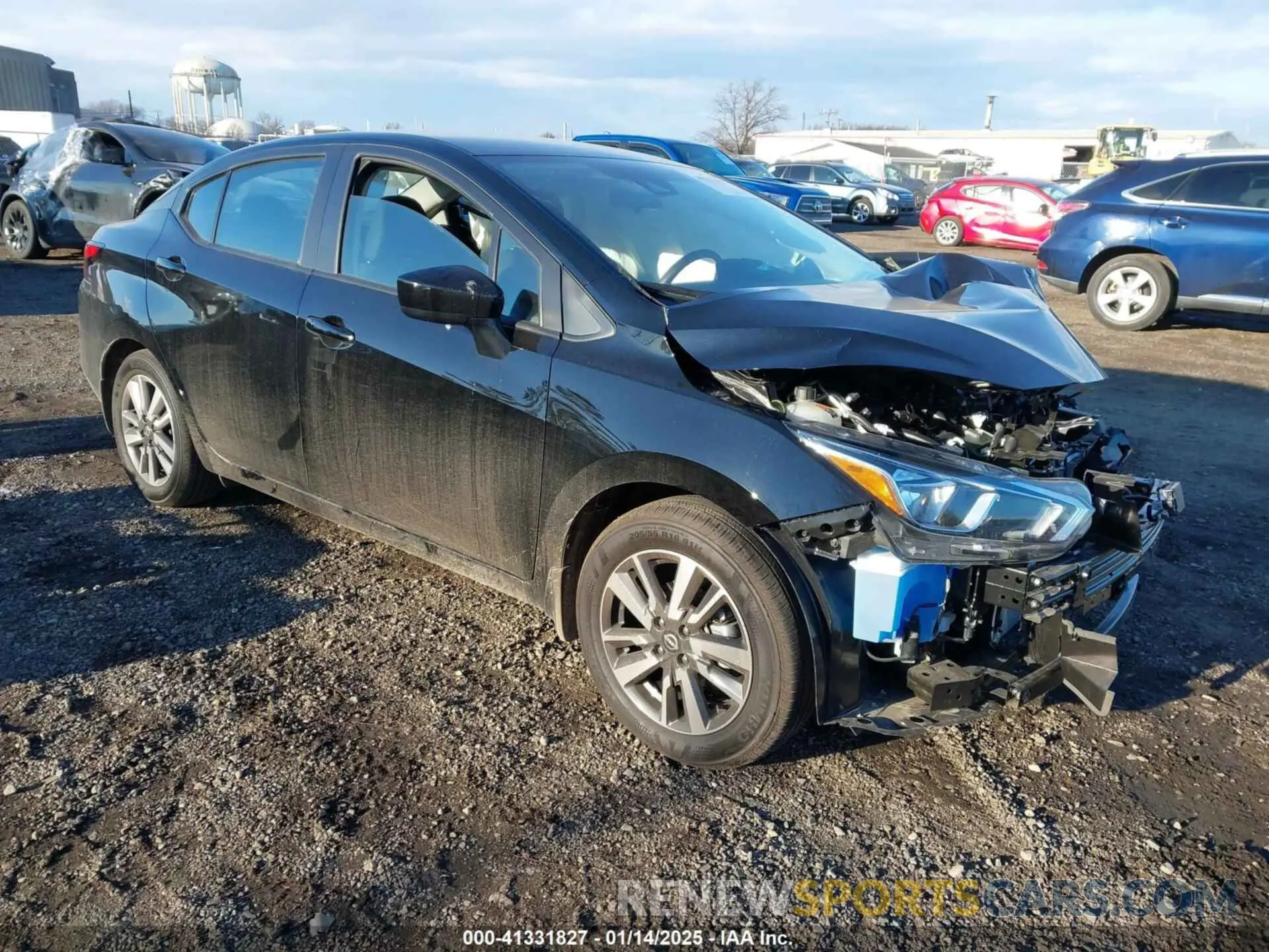 1 Photograph of a damaged car 3N1CN8EV7RL866542 NISSAN VERSA 2024