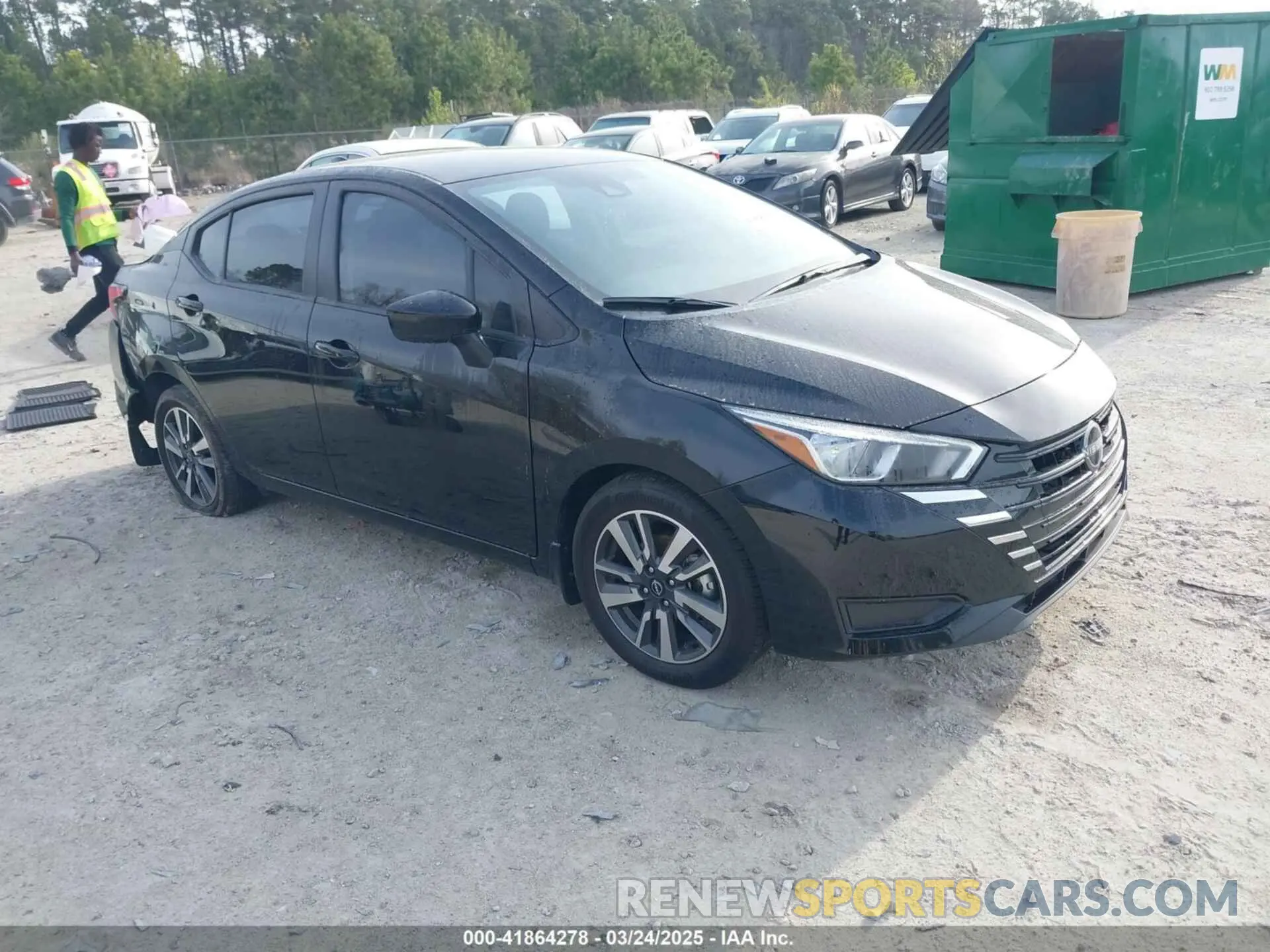 1 Photograph of a damaged car 3N1CN8EV8RL834506 NISSAN VERSA 2024