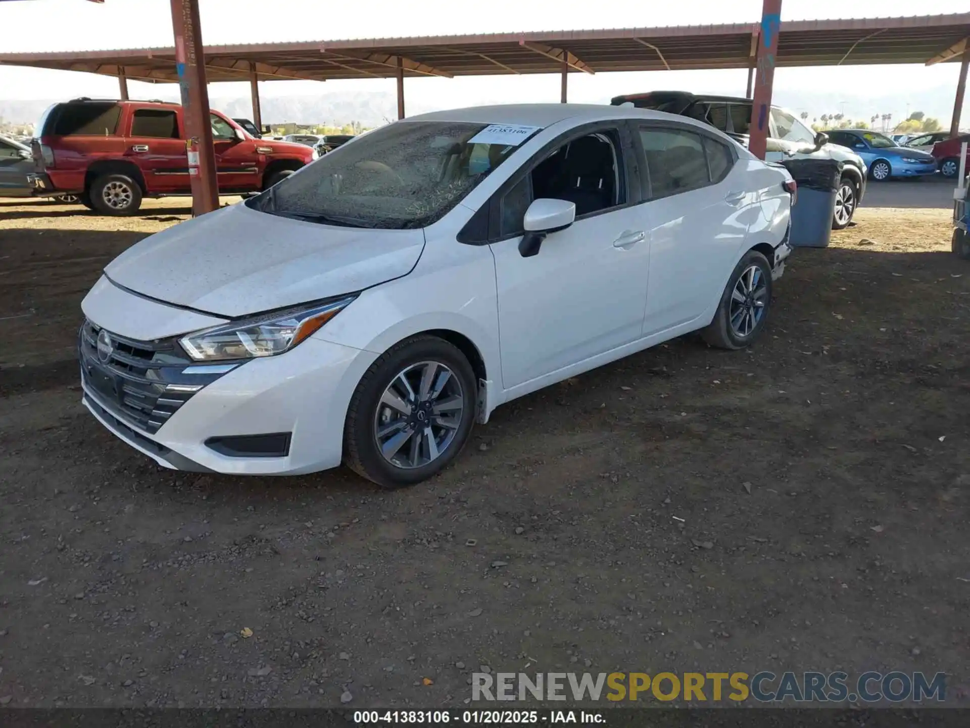 2 Photograph of a damaged car 3N1CN8EV8RL846283 NISSAN VERSA 2024