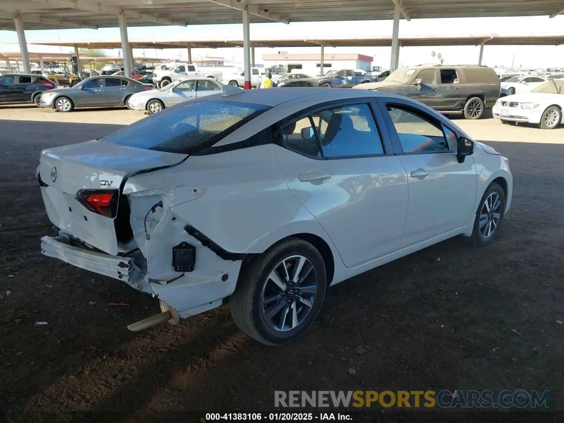 4 Photograph of a damaged car 3N1CN8EV8RL846283 NISSAN VERSA 2024