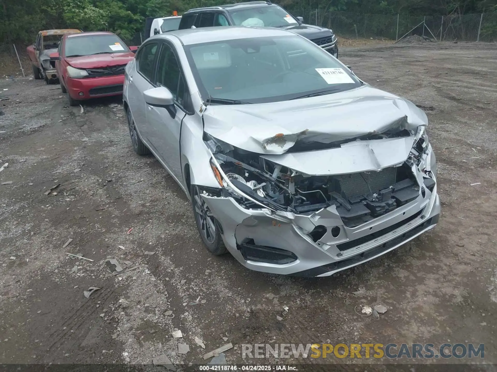 1 Photograph of a damaged car 3N1CN8EV8RL882071 NISSAN VERSA 2024