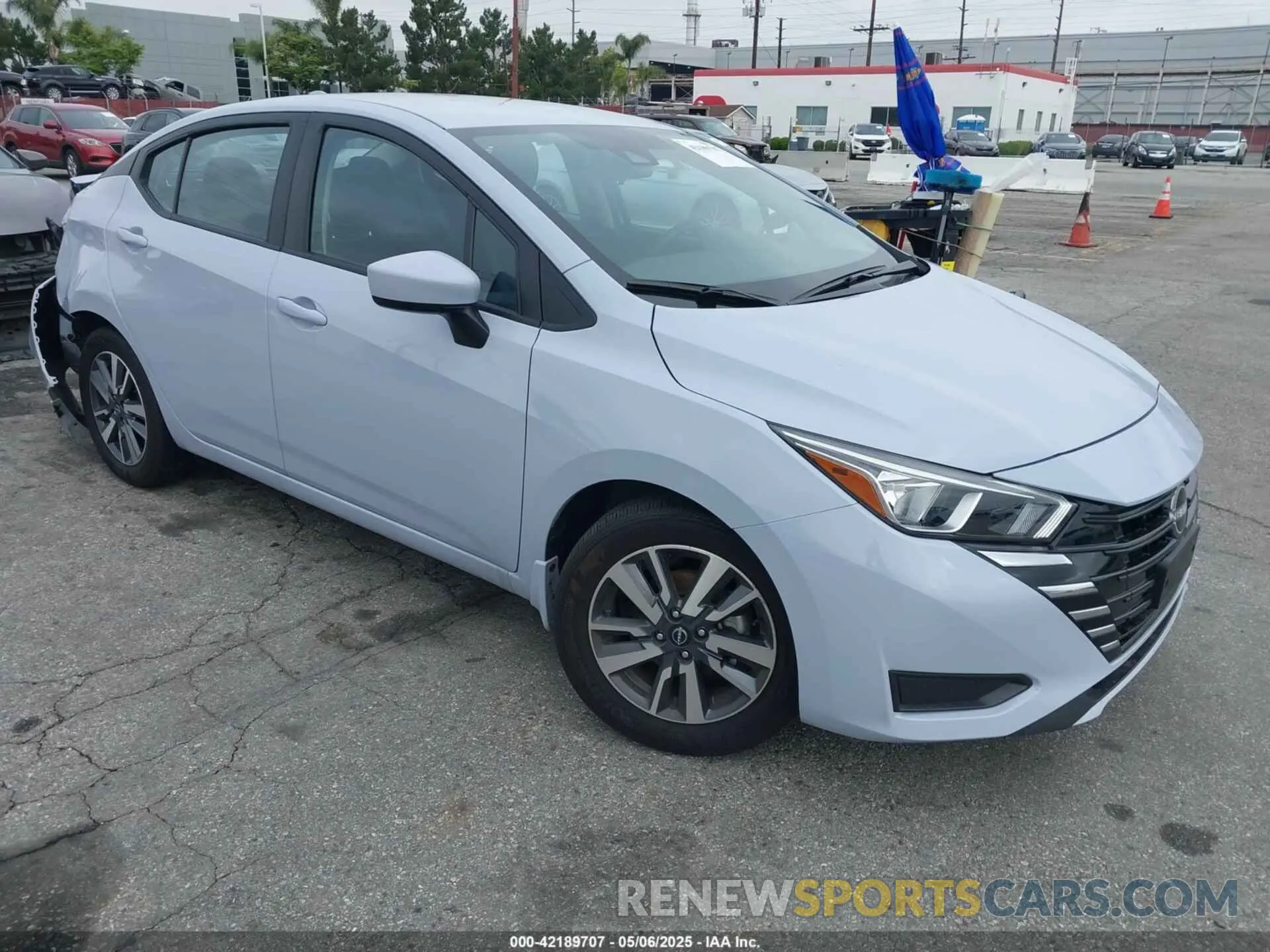 1 Photograph of a damaged car 3N1CN8EV8RL883656 NISSAN VERSA 2024