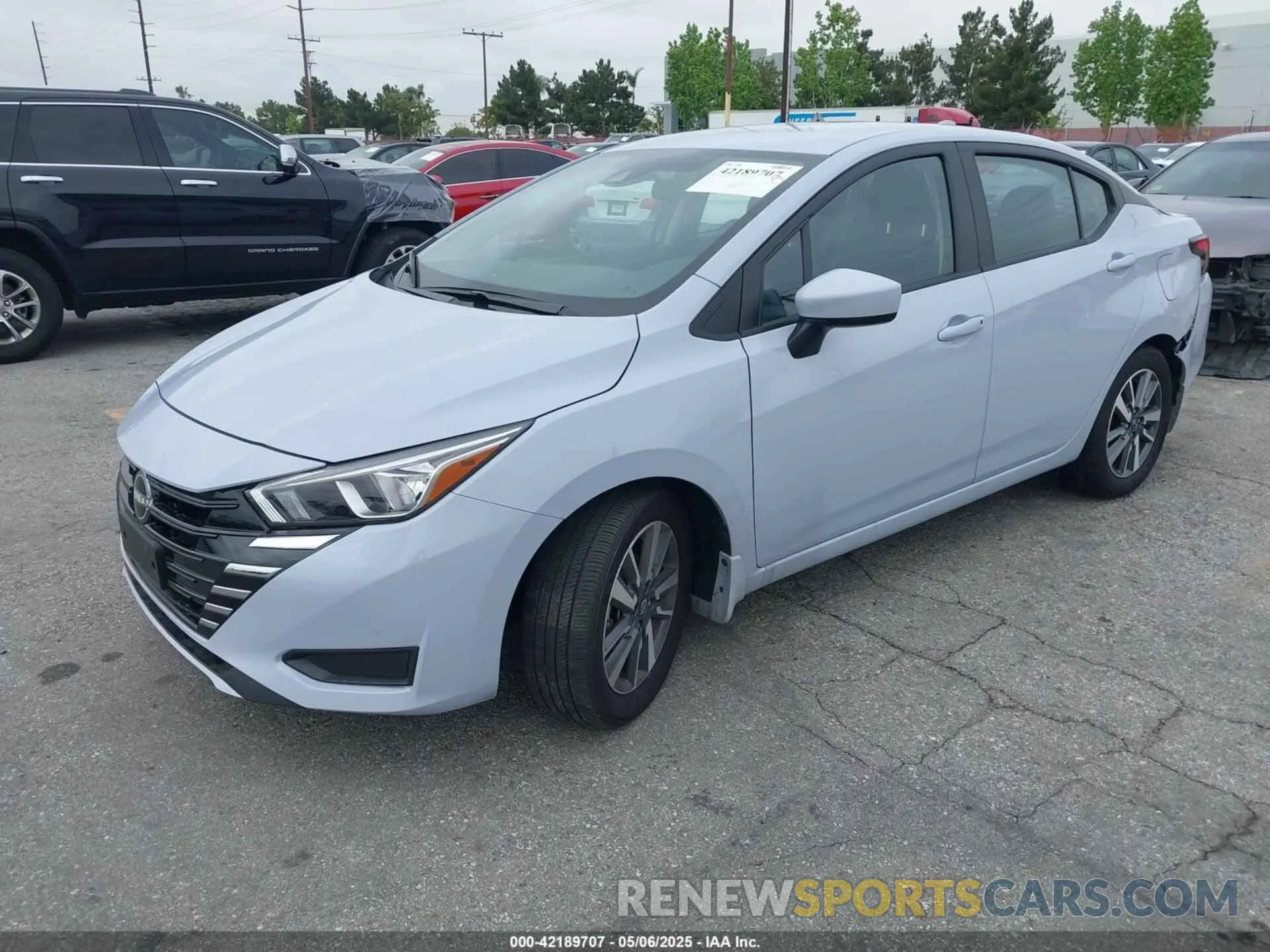 2 Photograph of a damaged car 3N1CN8EV8RL883656 NISSAN VERSA 2024
