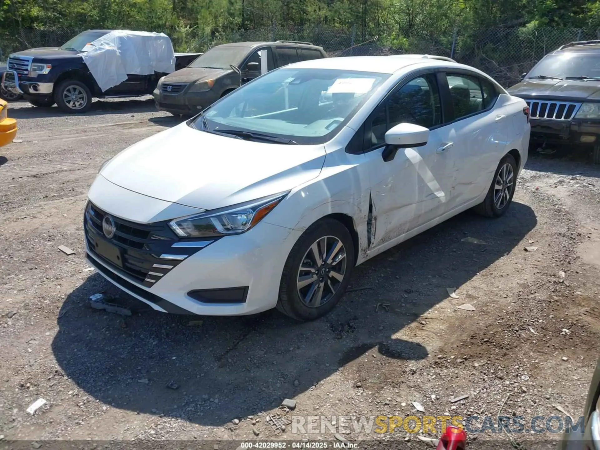 2 Photograph of a damaged car 3N1CN8EV8RL889974 NISSAN VERSA 2024