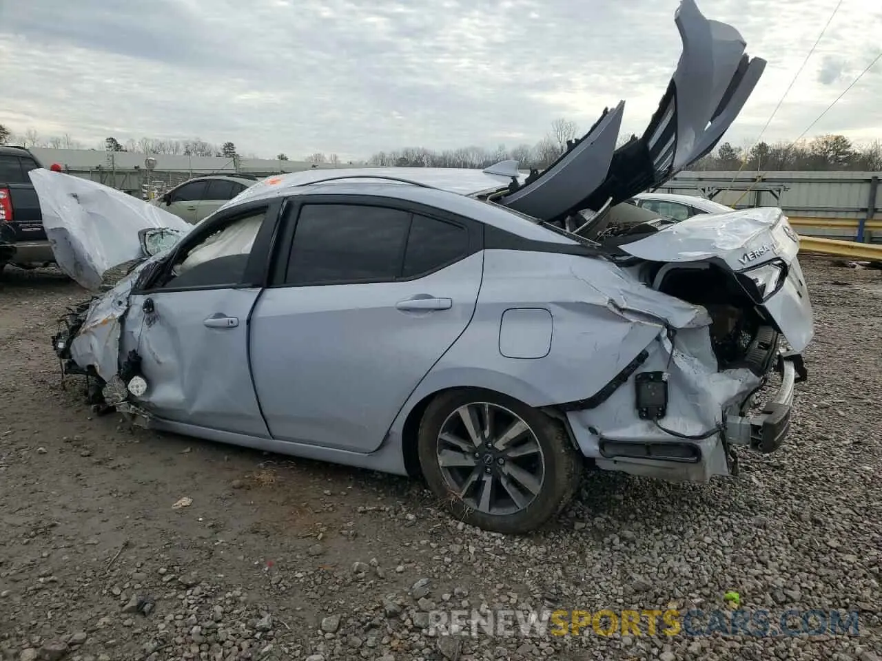 2 Photograph of a damaged car 3N1CN8EVXRL823538 NISSAN VERSA 2024