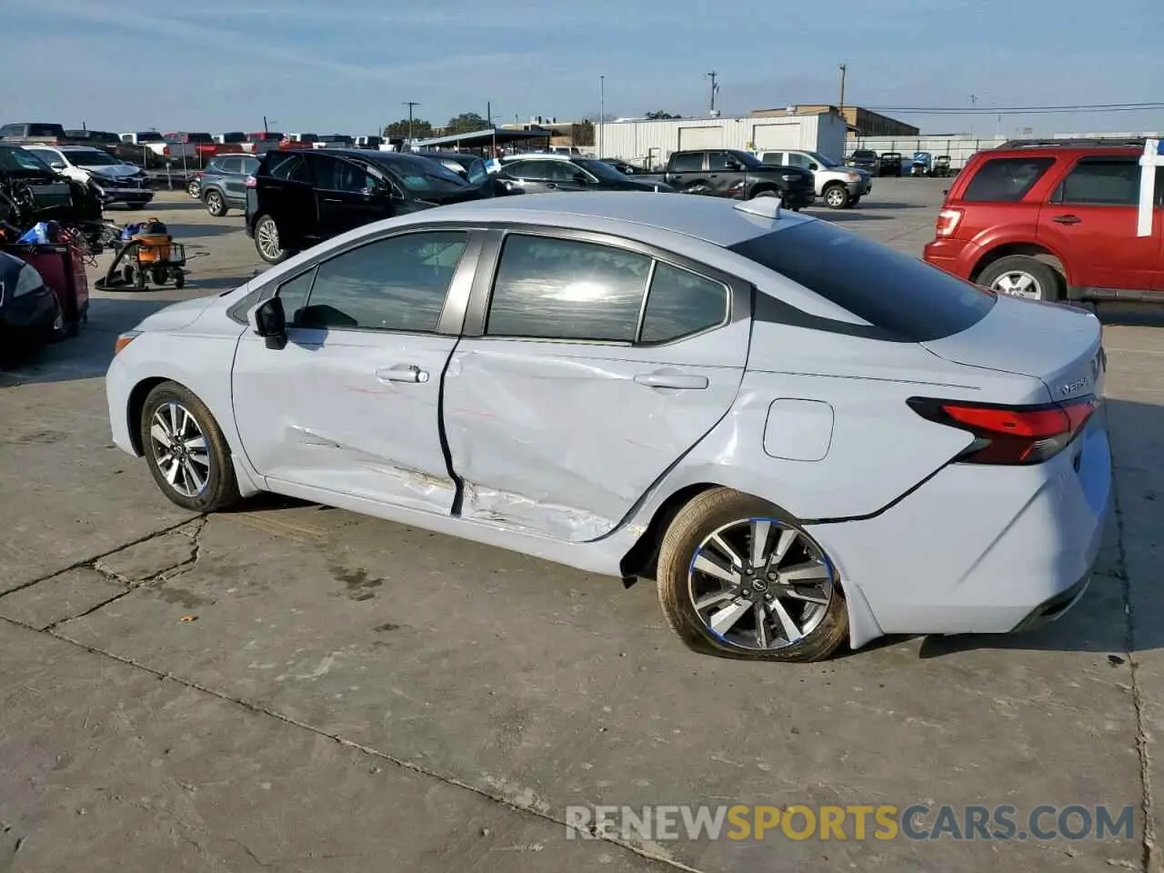 2 Photograph of a damaged car 3N1CN8EVXRL881780 NISSAN VERSA 2024